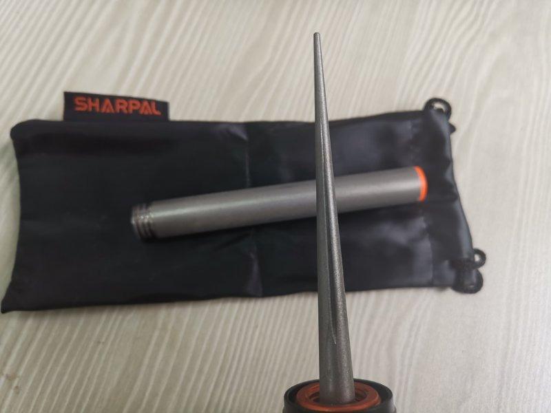 SHARPAL 178N 3-In-1 Pocket Knife Sharpener, 4-Inch 600 Grit customer photo 2