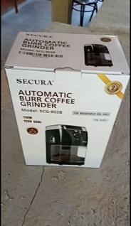 Secura Electric Burr Coffee Grinder Mill, Adjustable Cup Size, 17 Fine to Coarse Grind Size Settings for Drip, Percolator, French Press and Turkish Coffee Makers, Black,12 cups customer photo 2