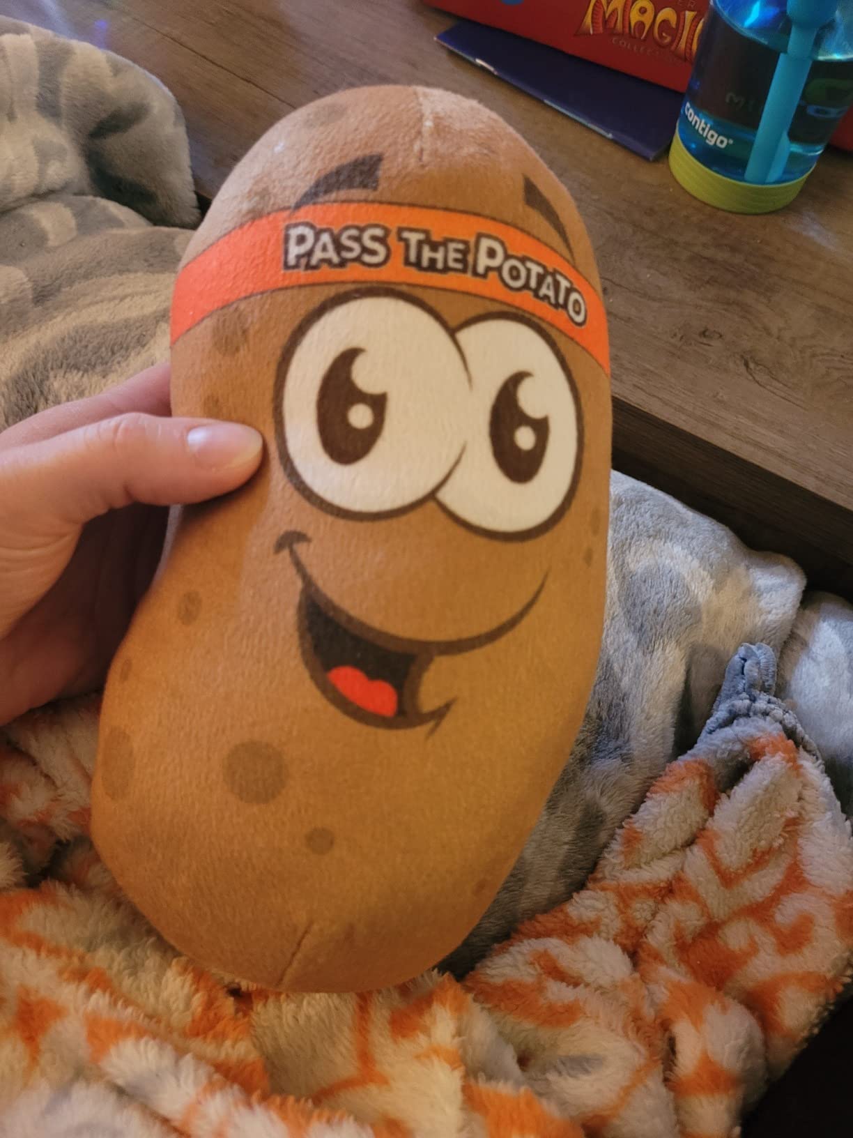Move2Play, Pass The Potato | Hilariously Wild & Fun | Active Family Game for Kids Ages 3-8+ | Indoor Outdoor Toss Game | Party Games for Boys & Girls | Camping Travel Fun customer photo 1