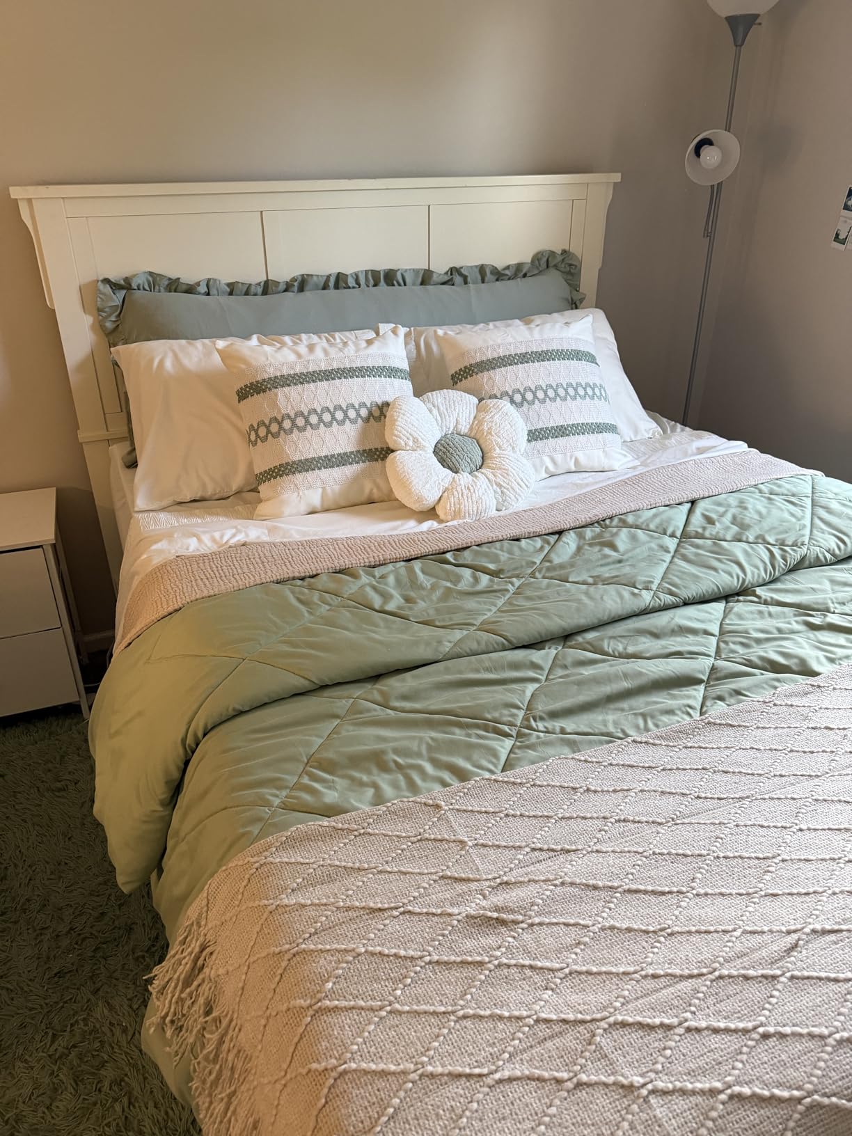 Bedsure Queen Sheet Set - 4 Pieces Soft, Breathable, Cooling Bed Sheets customer photo 1