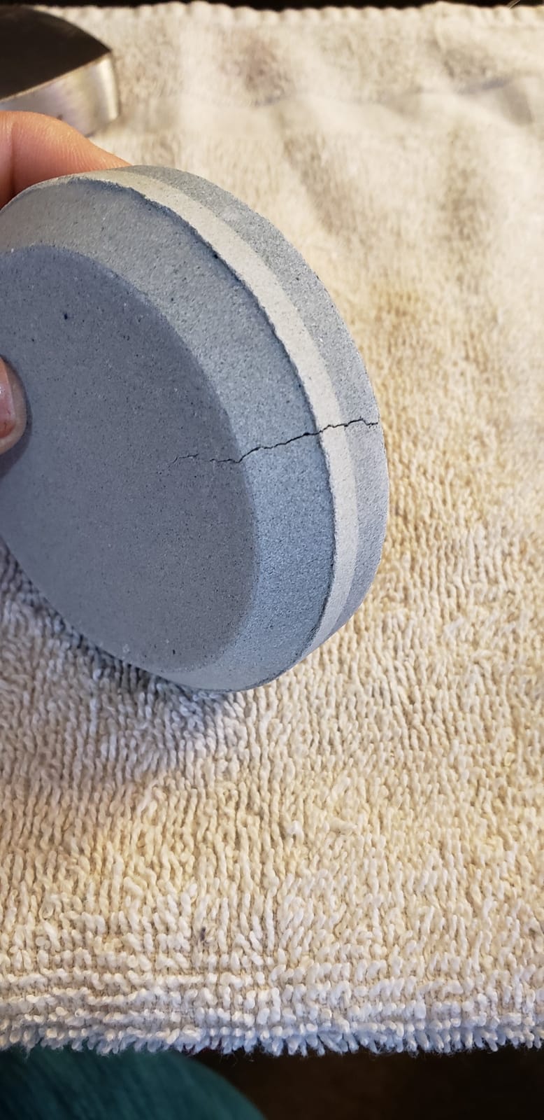WATL Official Dual Grit Axe & Hatchet Sharpening Stone | Premium World Axe Throwing League Whetstone for Razor-Sharp Blade Maintenance customer photo 2