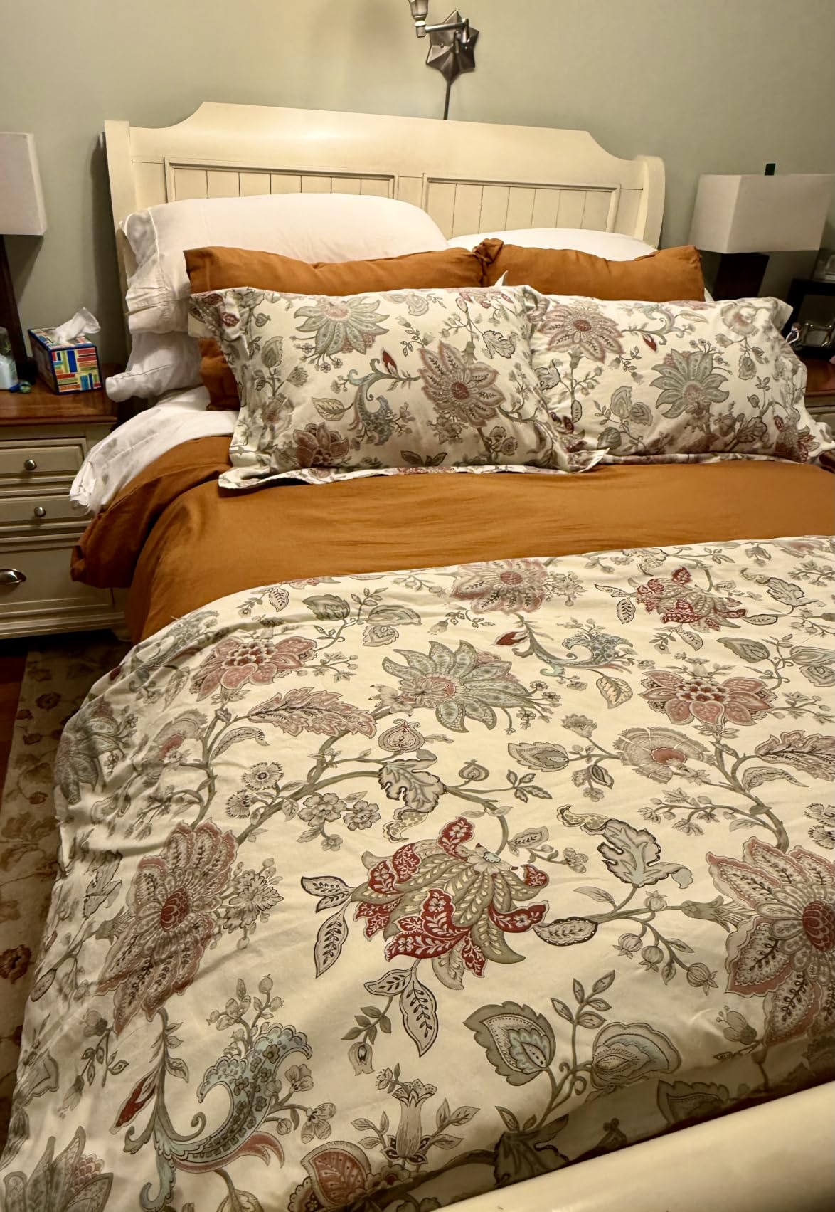 Bedsure Prewashed Duvet Cover Queen, Cotton-Like Soft Bedding Set, White customer photo 2
