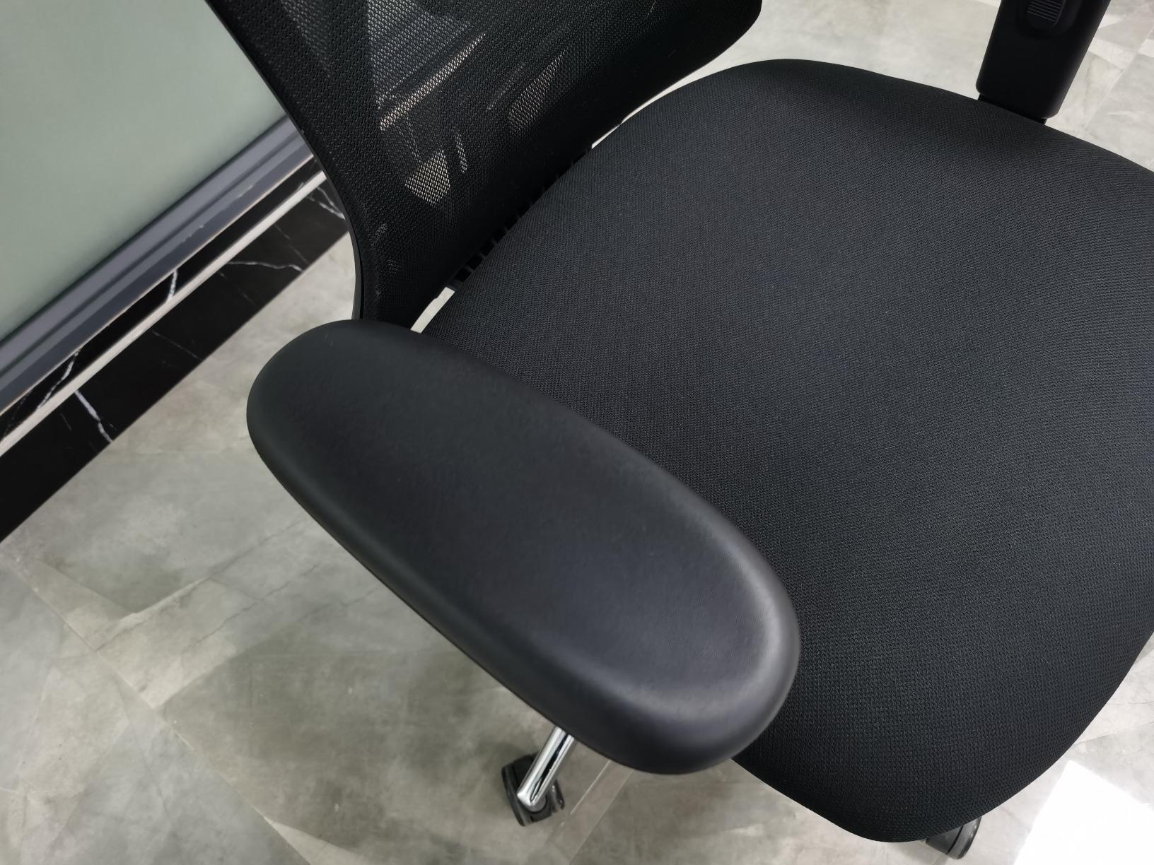 Ticova Ergonomic Office Chair - High Back Desk Chair with Adjustable Lumbar Support, Headrest & 3D Armrest - 130°Rocking Mesh Computer Chair customer photo 1