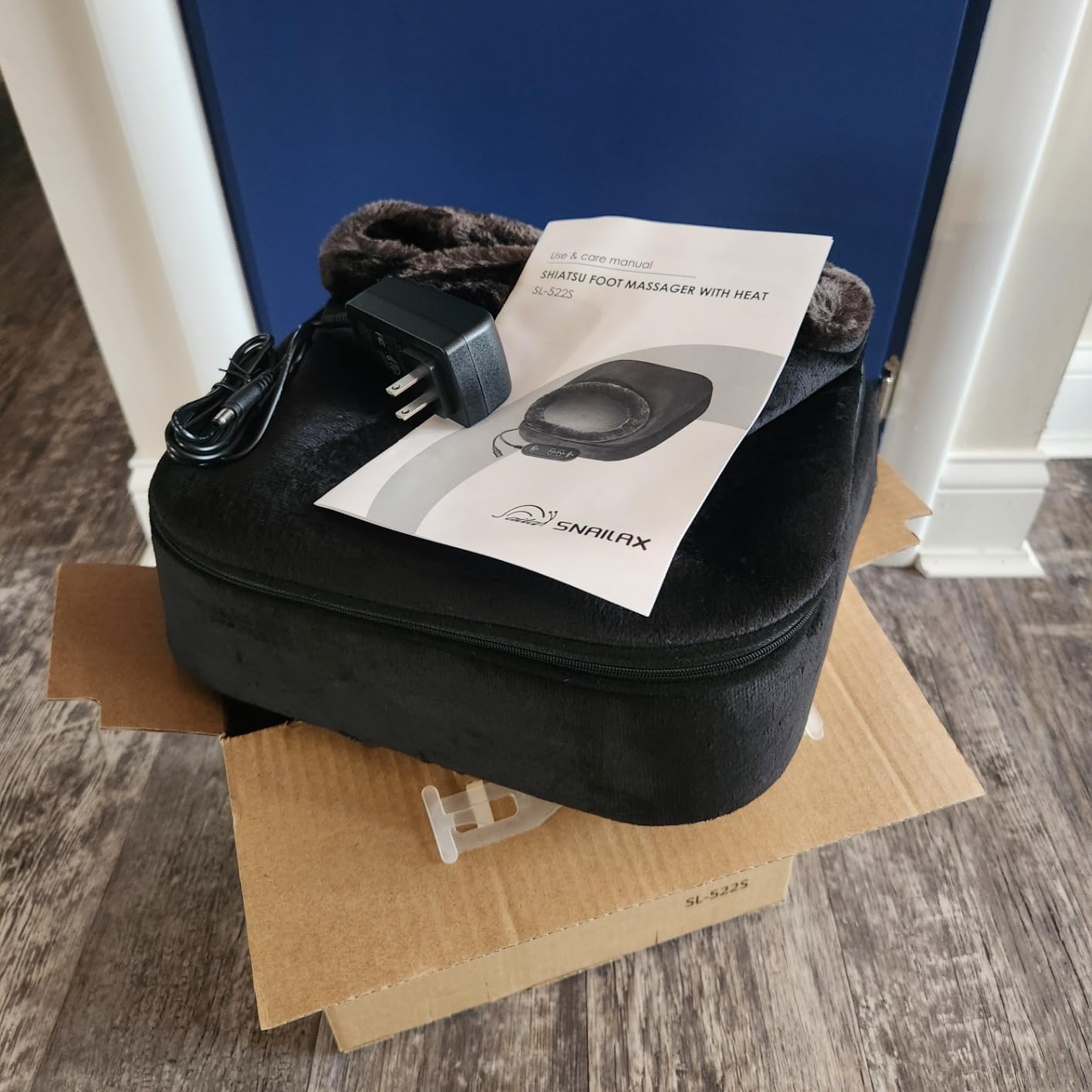 Snailax Shiatsu Foot Massager customer photo 2