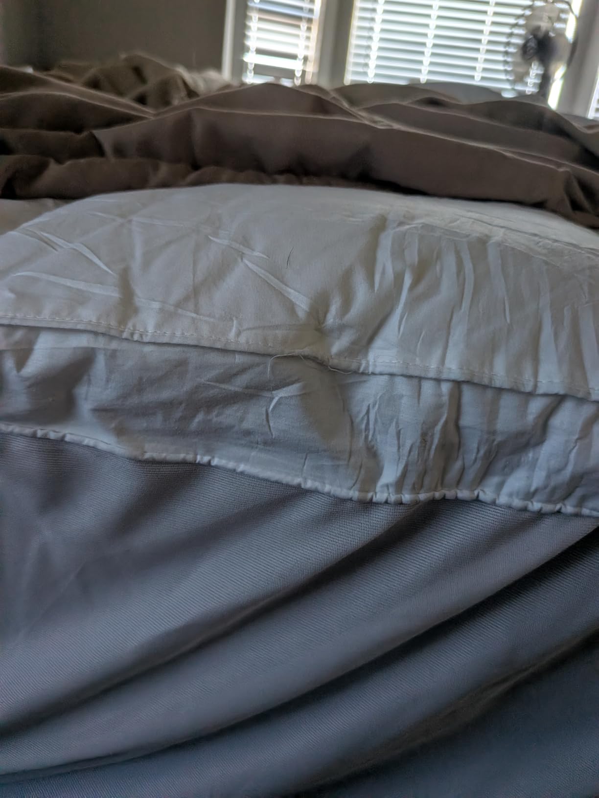 COONP Queen Mattress Topper, Cotton Extra Thick Pillow Top Mattress Pad customer photo 2