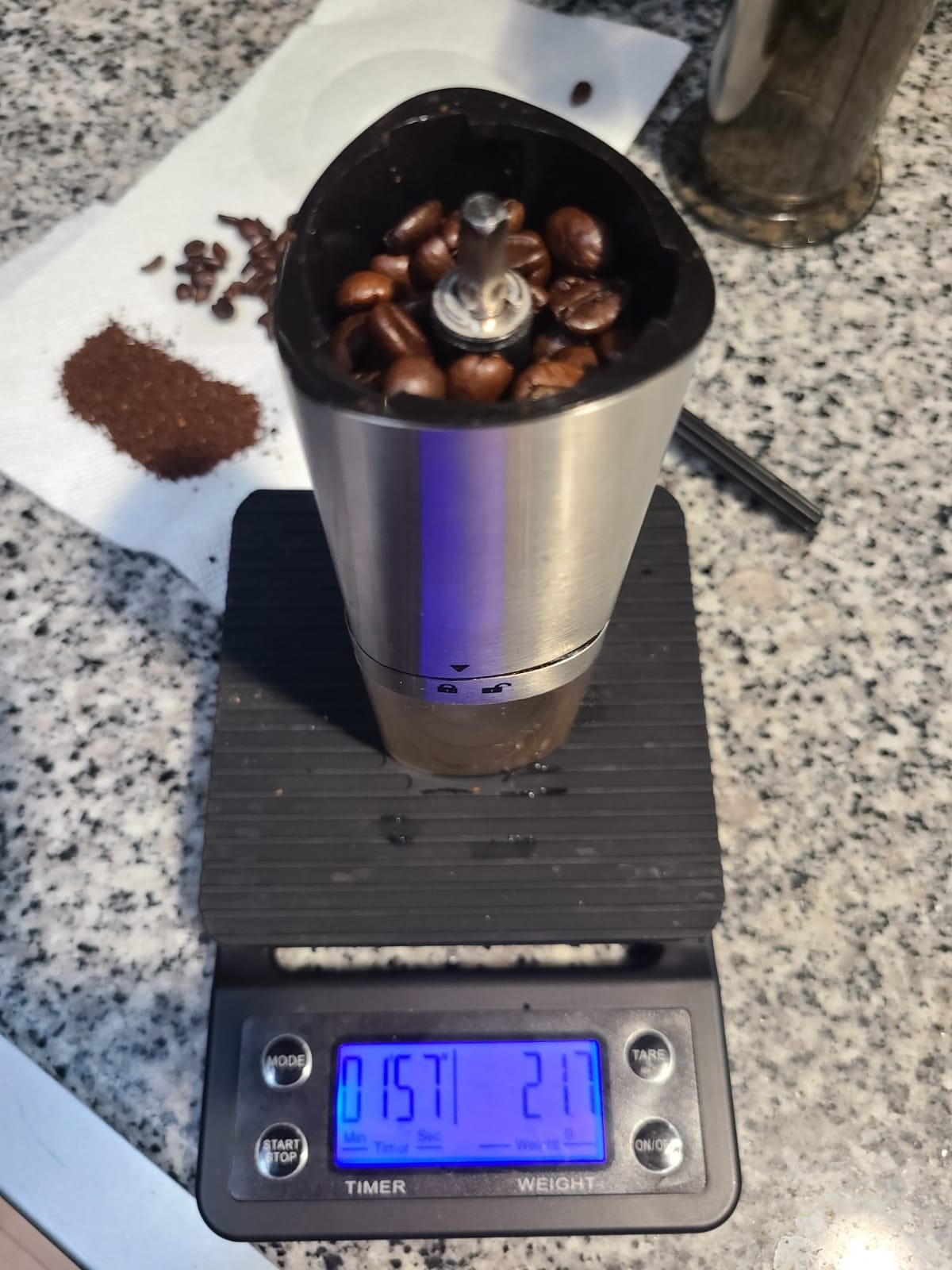Digital Coffee Scale with Timer for Pour Over and Drip Coffee customer photo 2