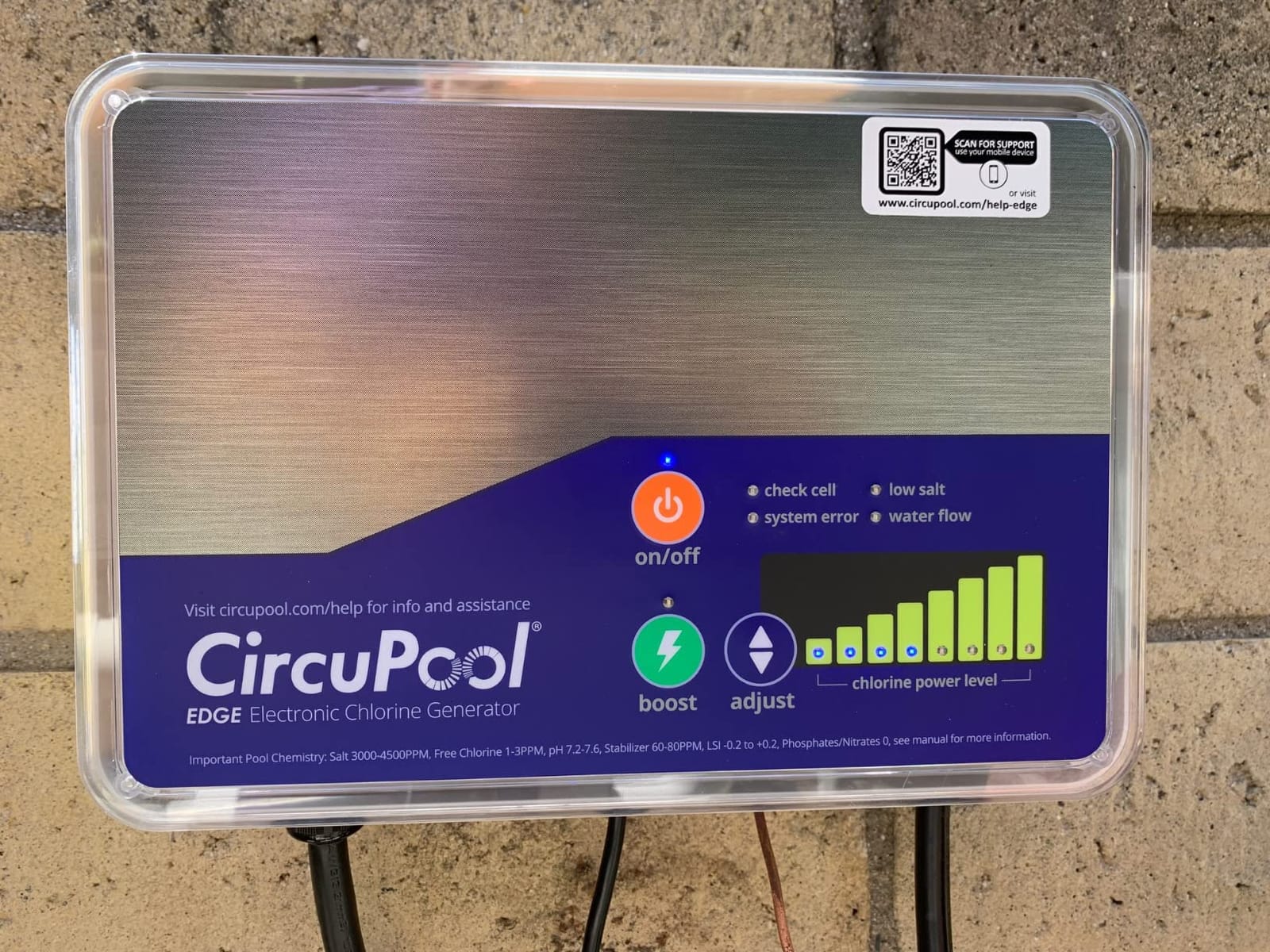 CircuPool EDGE40 Salt Chlorine Generator | USA-Made | 40,000 gal Max customer photo 2