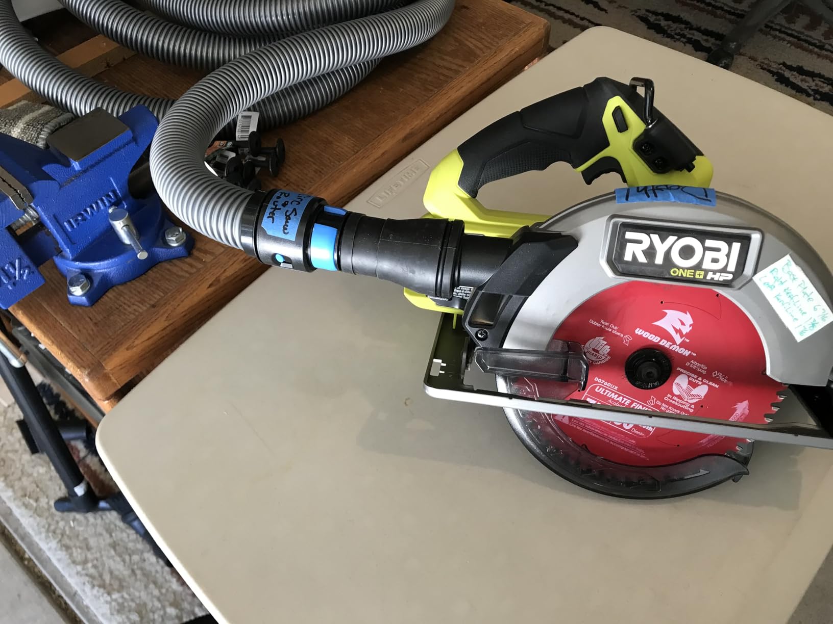 Cen-Tec Systems 94720 Quick Click 20 Ft. Hose for Home and Shop Vacuums with Expanded Multi-Brand Power Tool Adapter Set for Dust Collection customer photo 2