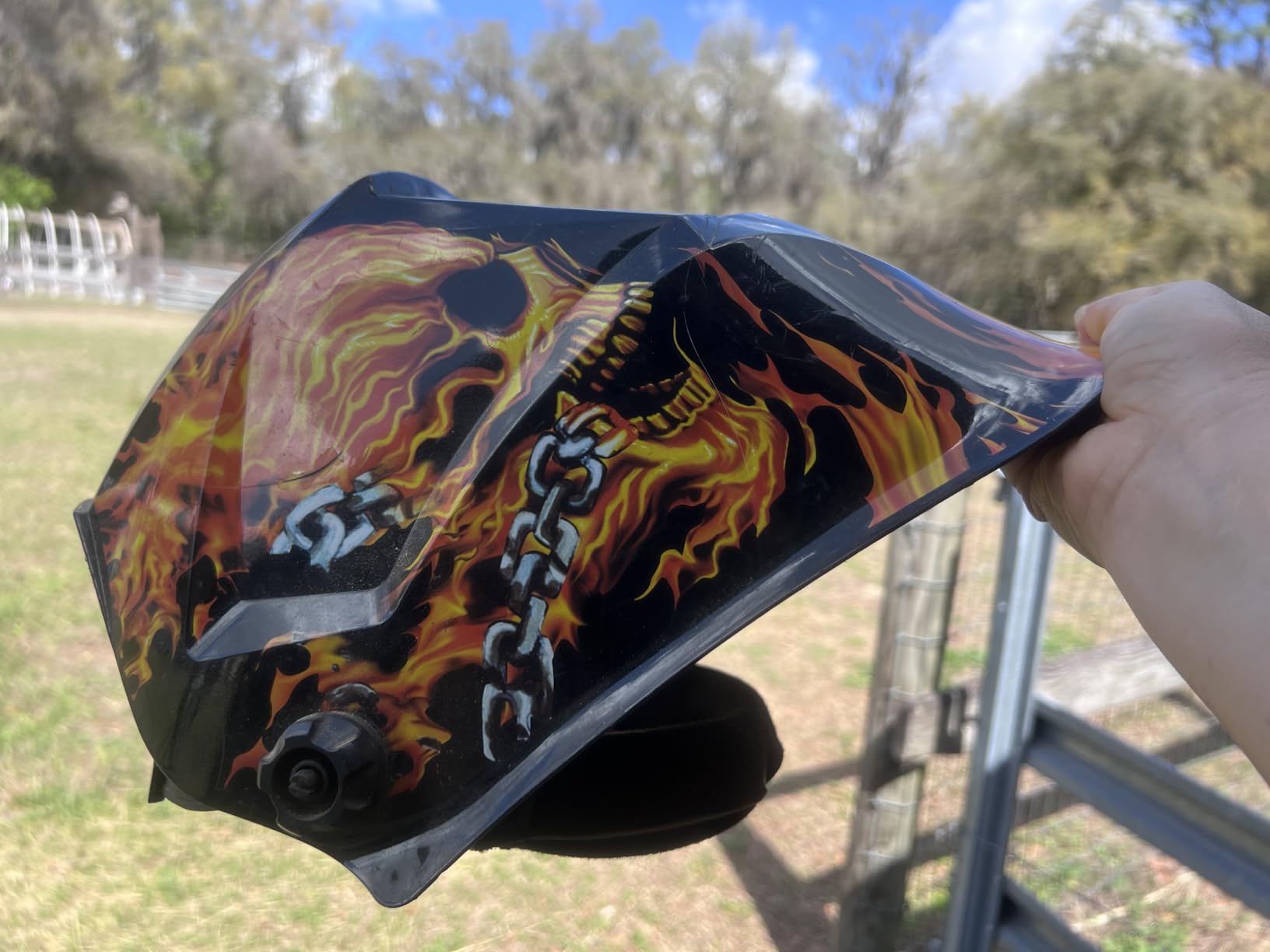 TOOLIOM Auto Darkening Solar Powered Welding Helmet for TIG MIG ARC customer photo 1