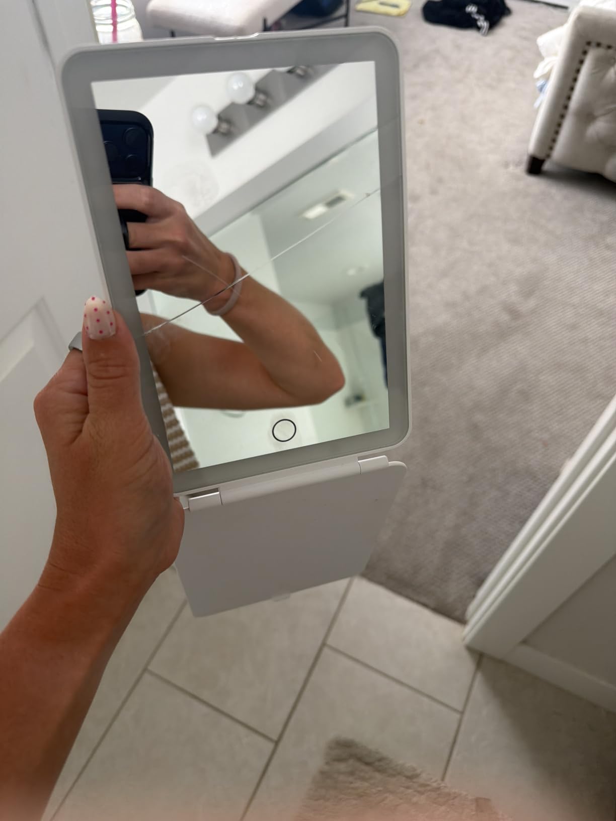 FUNTOUCH Travel Mirror customer photo 2