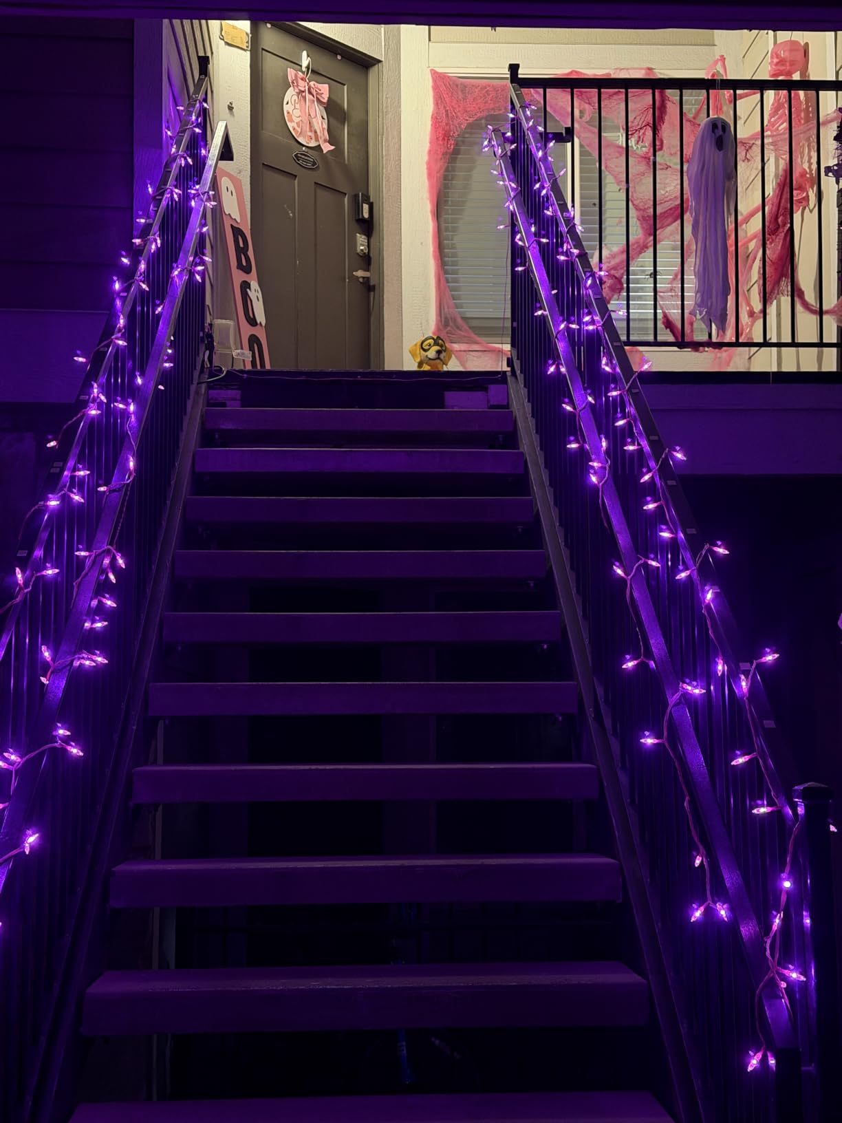 39FT Purple Halloween Lights, 100 LED Outdoor Halloween Mini String Lights customer photo 2