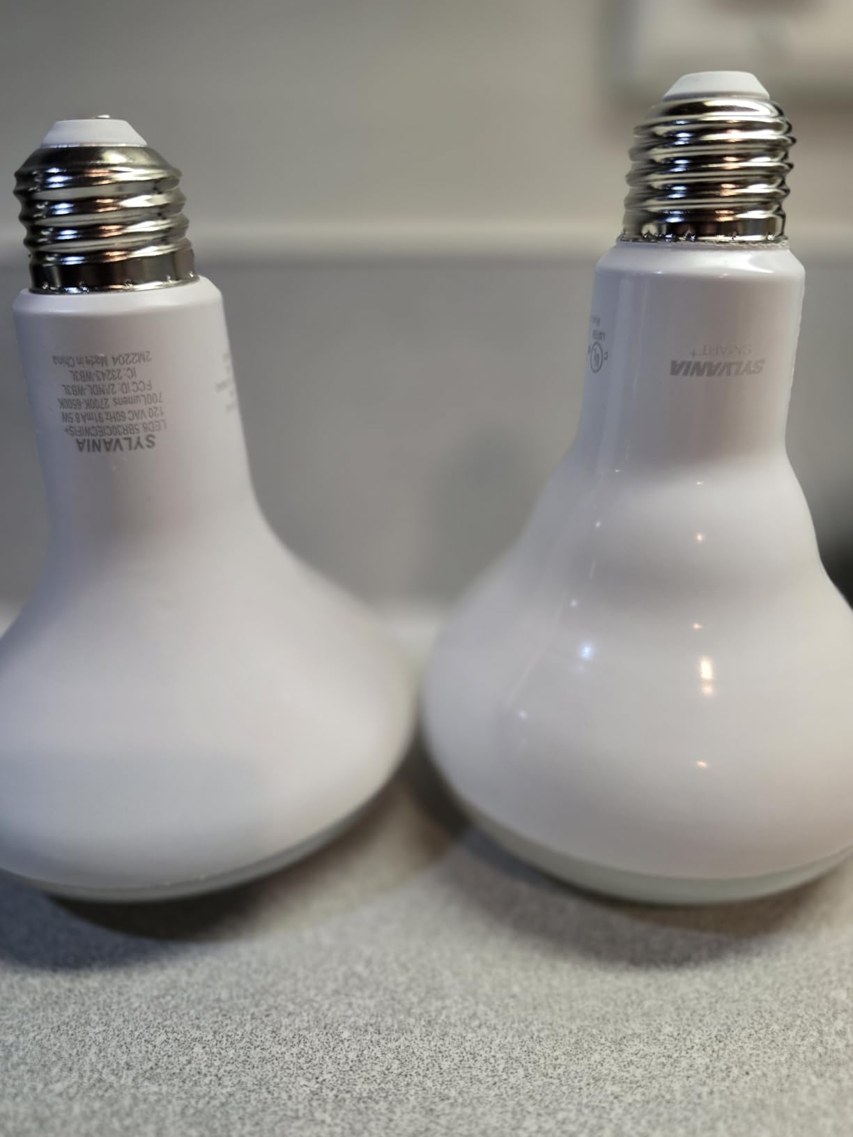 Sylvania WiFi LED Smart Light Bulb, 65W Equivalent Full Color and Tunable White BR30, Dimmable, Works with Alexa and Google Home Only - 4 Pack (75688) customer photo 2