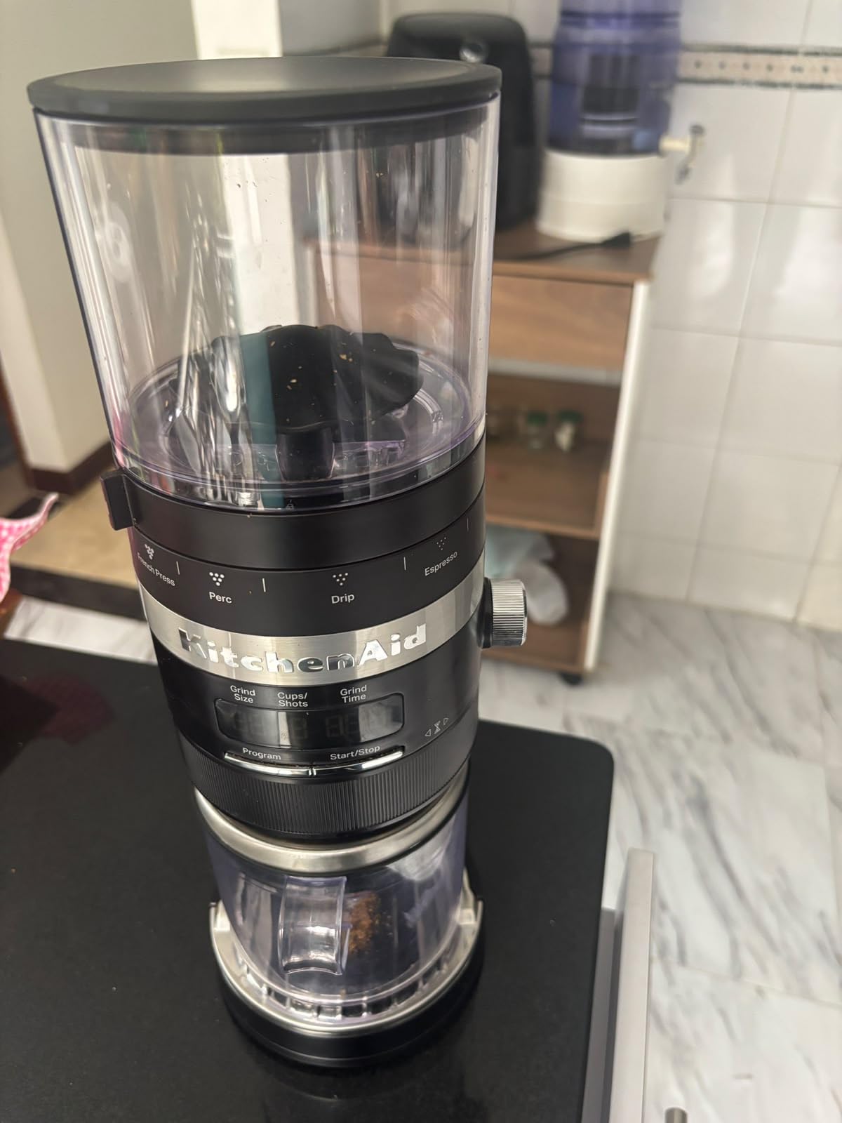 KitchenAid Burr Coffee Grinder, KCG8433, Empire Red customer photo 2
