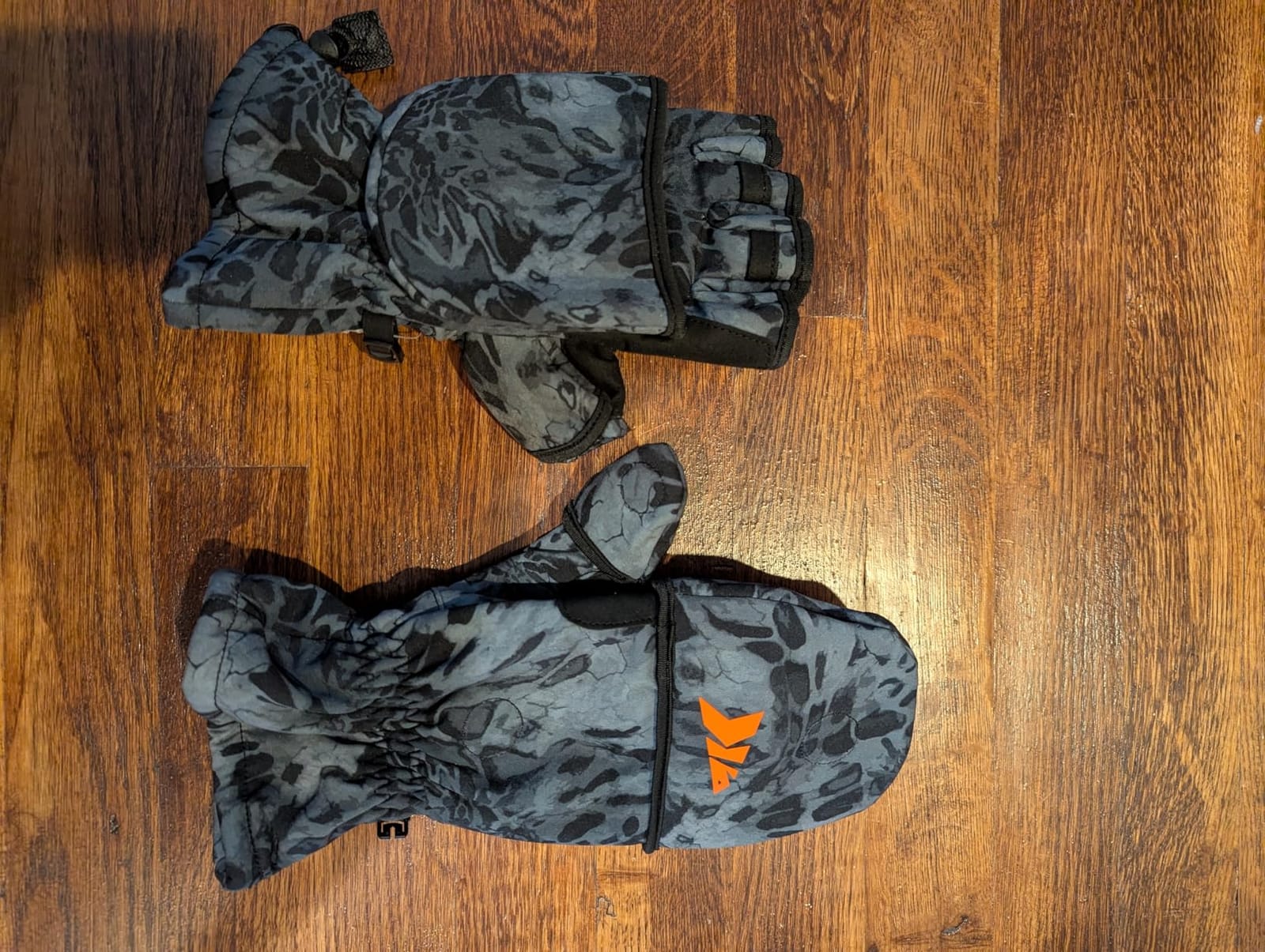 KastKing PolarBlast Ice Fishing Gloves Convertible Mittens for Men & Women customer photo 2