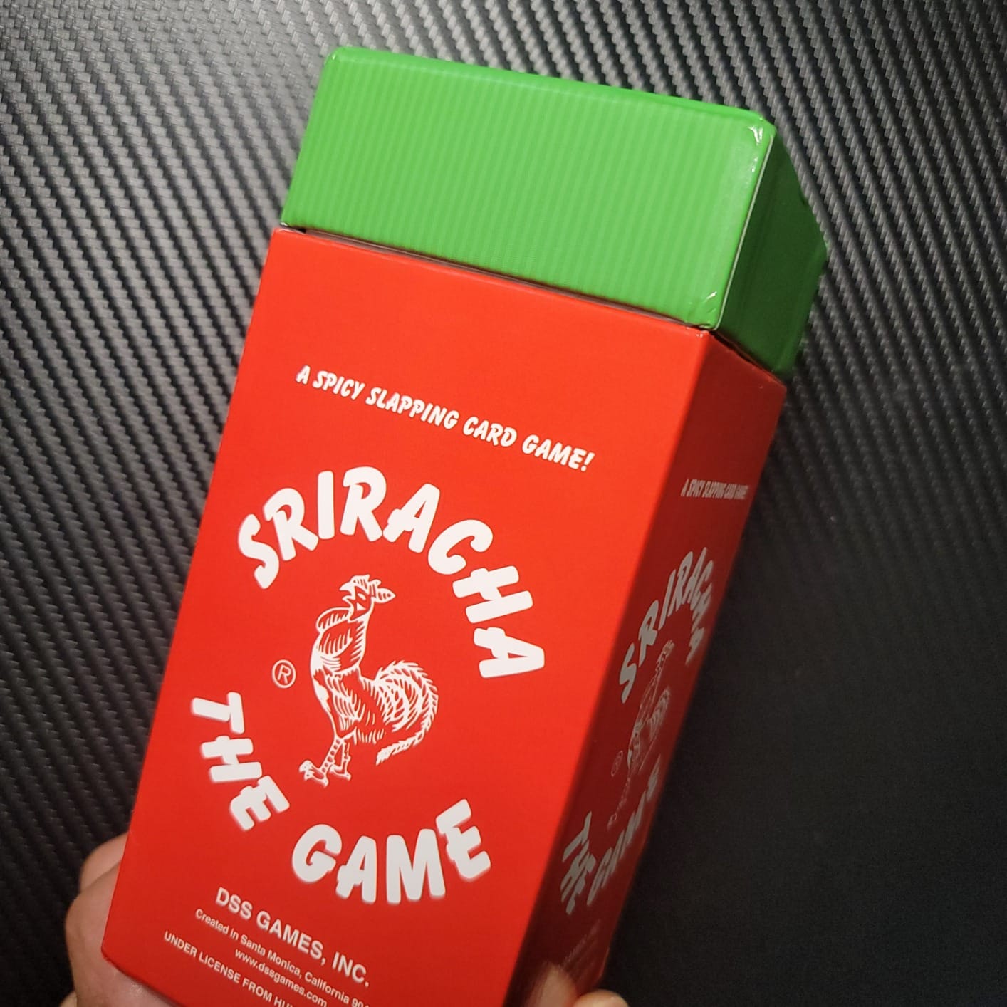 DSS Games Sriracha: The Game [A Spicy Slapping Card Game for The Whole Family | Great for White Elephant Gifts, Stocking Stuffers, Coworkers, Under $20, Ages 7 and Up] customer photo 1
