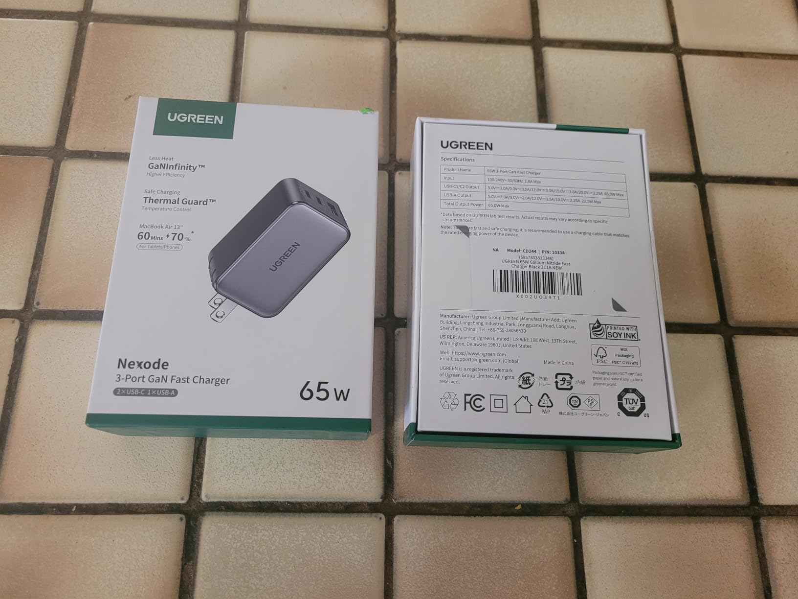 UGREEN Nexode 65W customer photo 1