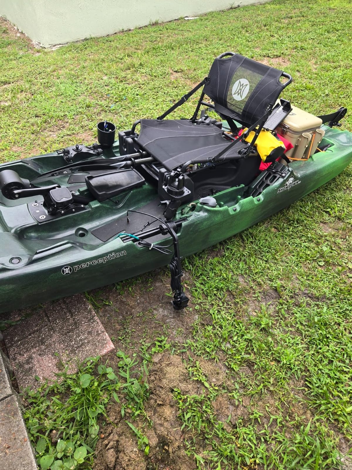 Strg Fish Finder Mount with Transducer Mounting Arm for Kayak Boat customer photo 1