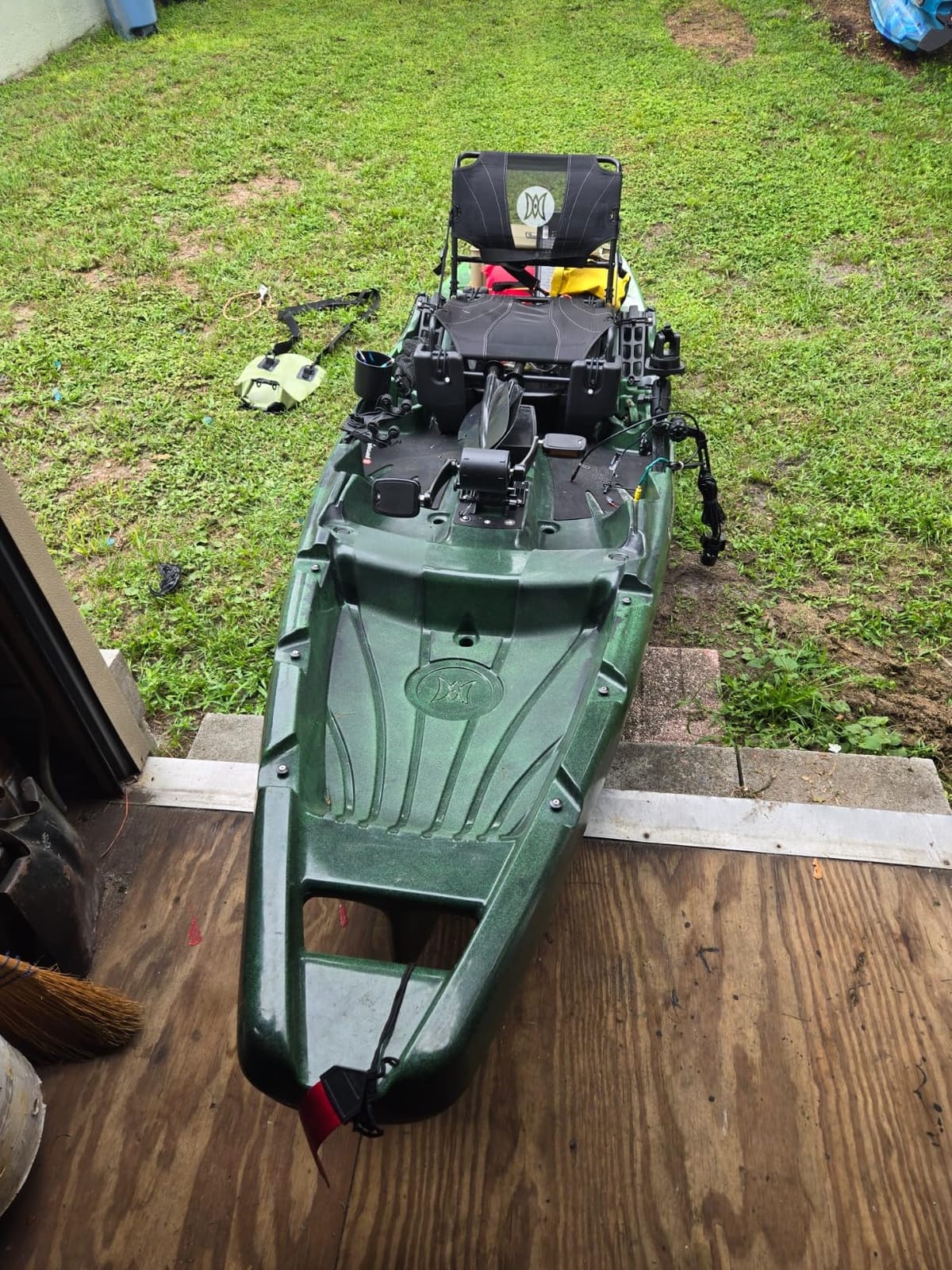 Strg Fish Finder Mount with Transducer Mounting Arm for Kayak Boat customer photo 2