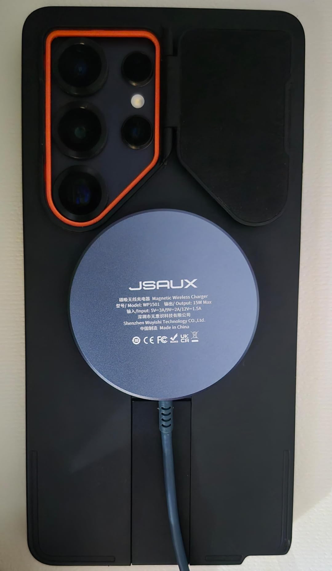 JSAUX Magnetic Wireless Charger for MagSafe Charger, for iPhone 18 Pro/Duo customer photo 1