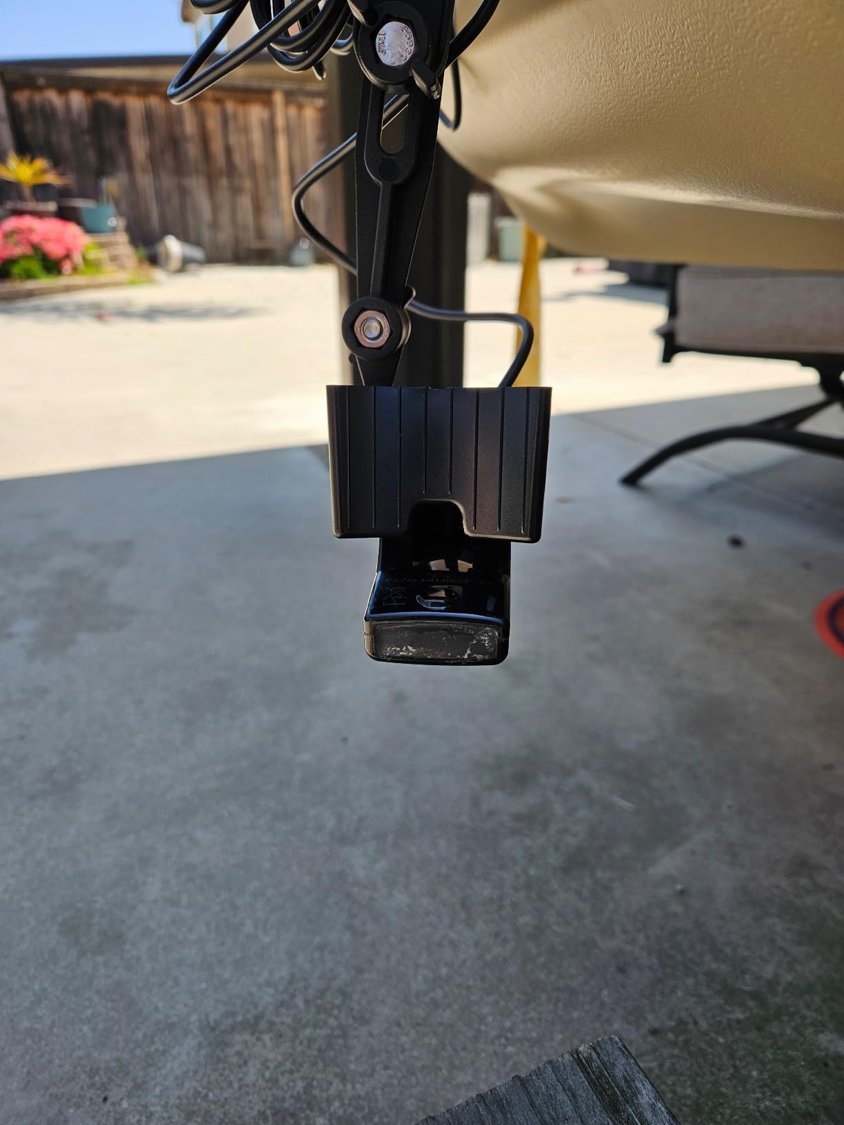 Fish Finder Track Mount with Transducer Mounting Arm for Kayak Boat customer photo 1