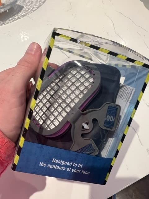 GVS ELIPSE P100 Elastomeric Half Mask with Source Control with Replaceable and Reusable Filters Included customer photo 1