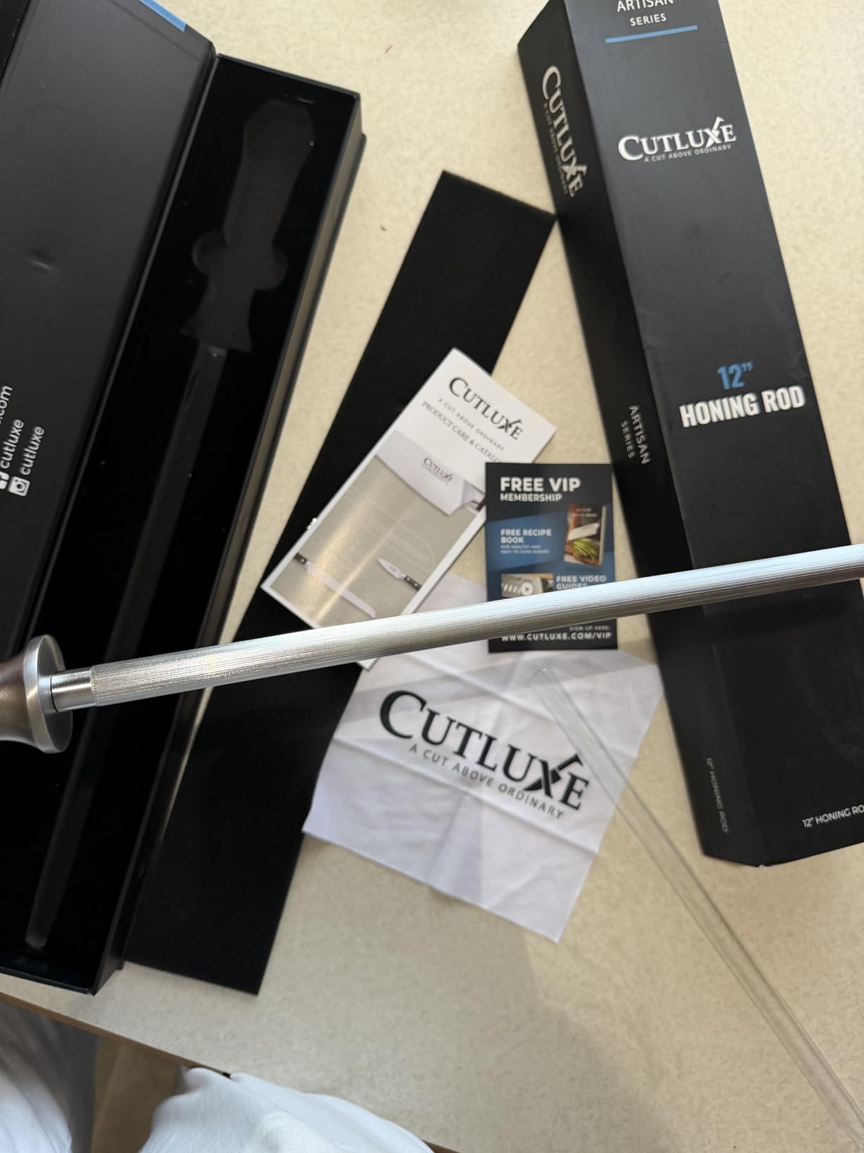Cutluxe Honing Rod, 10