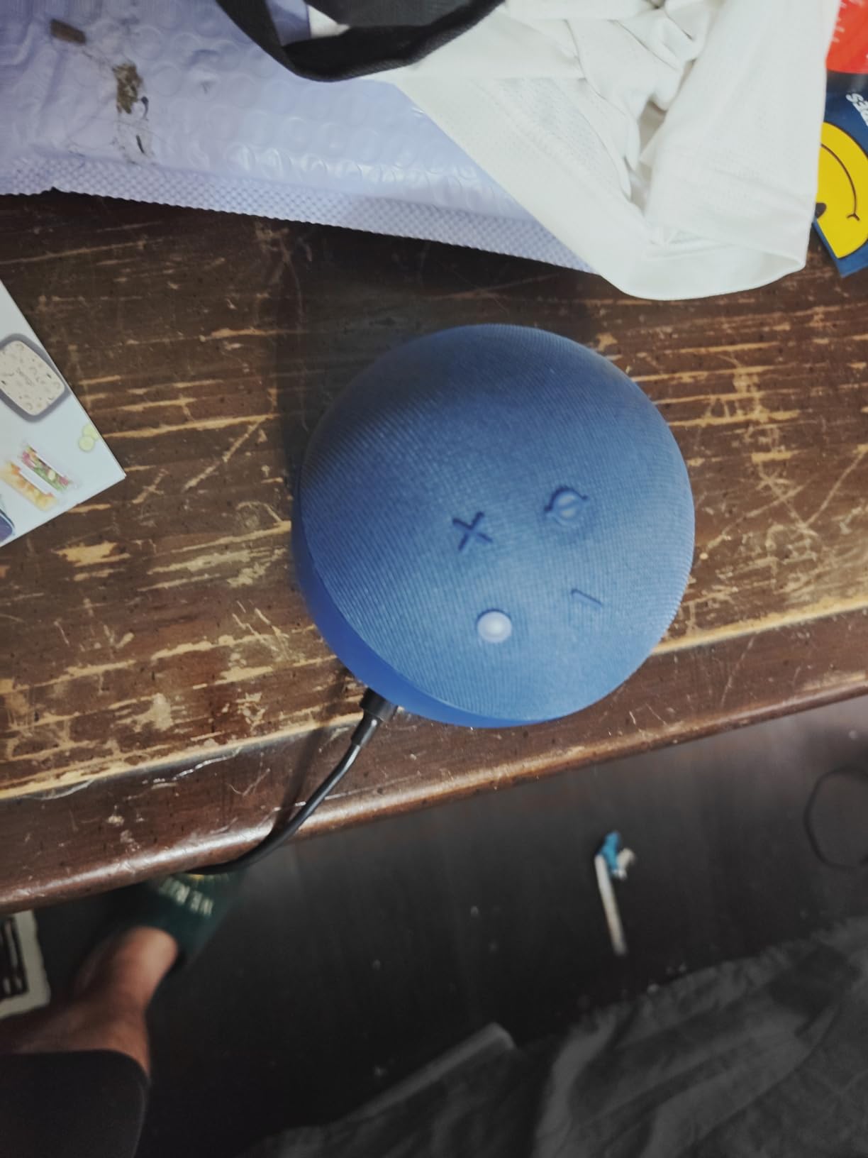 Amazon Echo Dot (newest model) - Vibrant sounding speaker, Designed for Alexa+, Great for bedrooms, dining rooms and offices, Glacier White customer photo 2