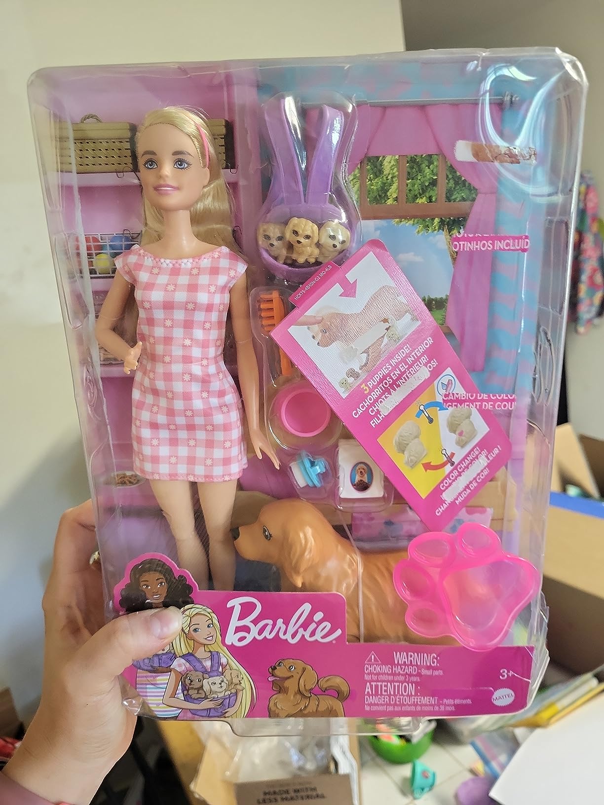 Barbie Doll & Pets Set featuring Mommy Dog and Puppies customer photo 2