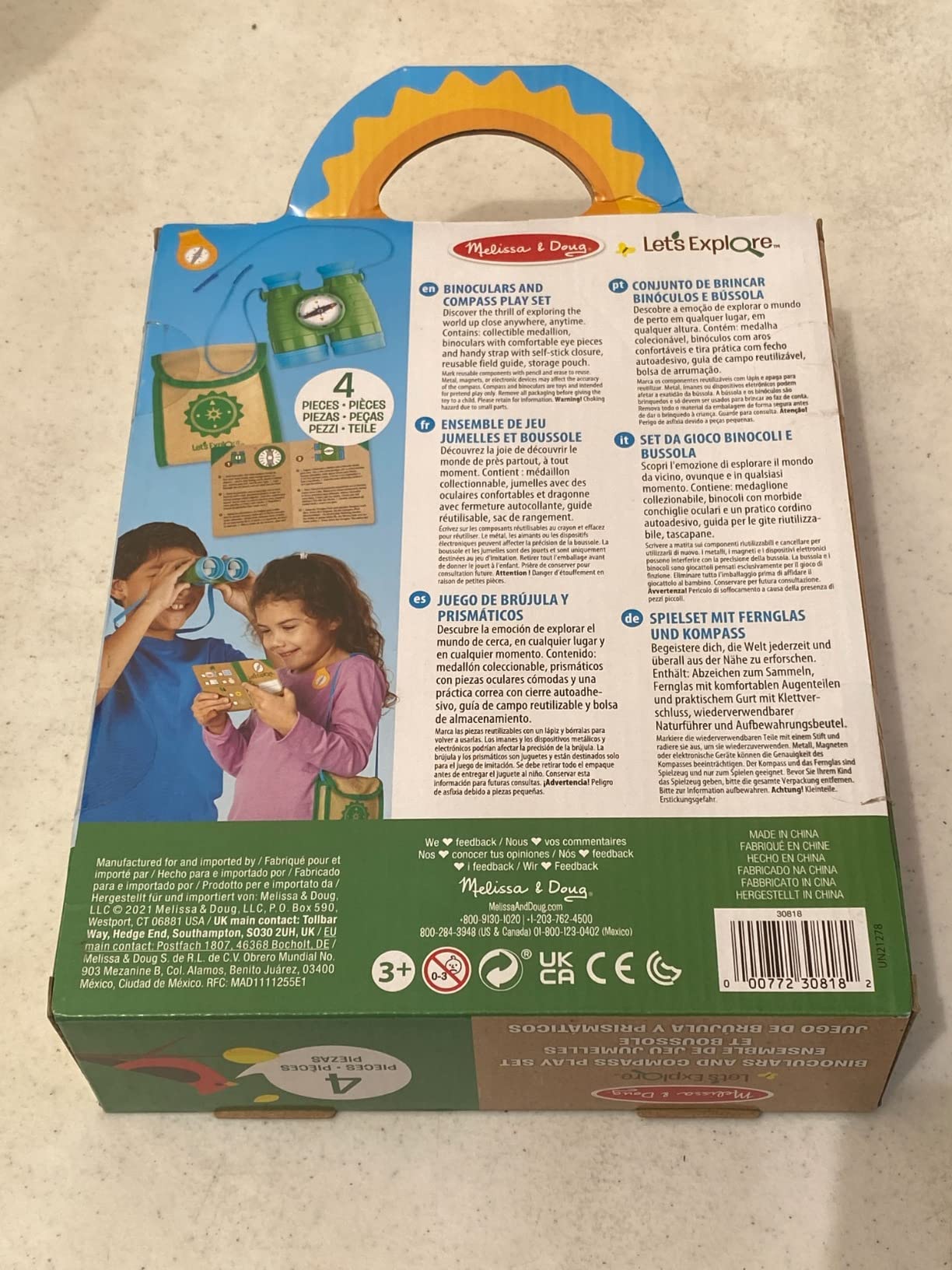 Melissa & Doug Let's Explore Binoculars & Compass Play Set customer photo 1