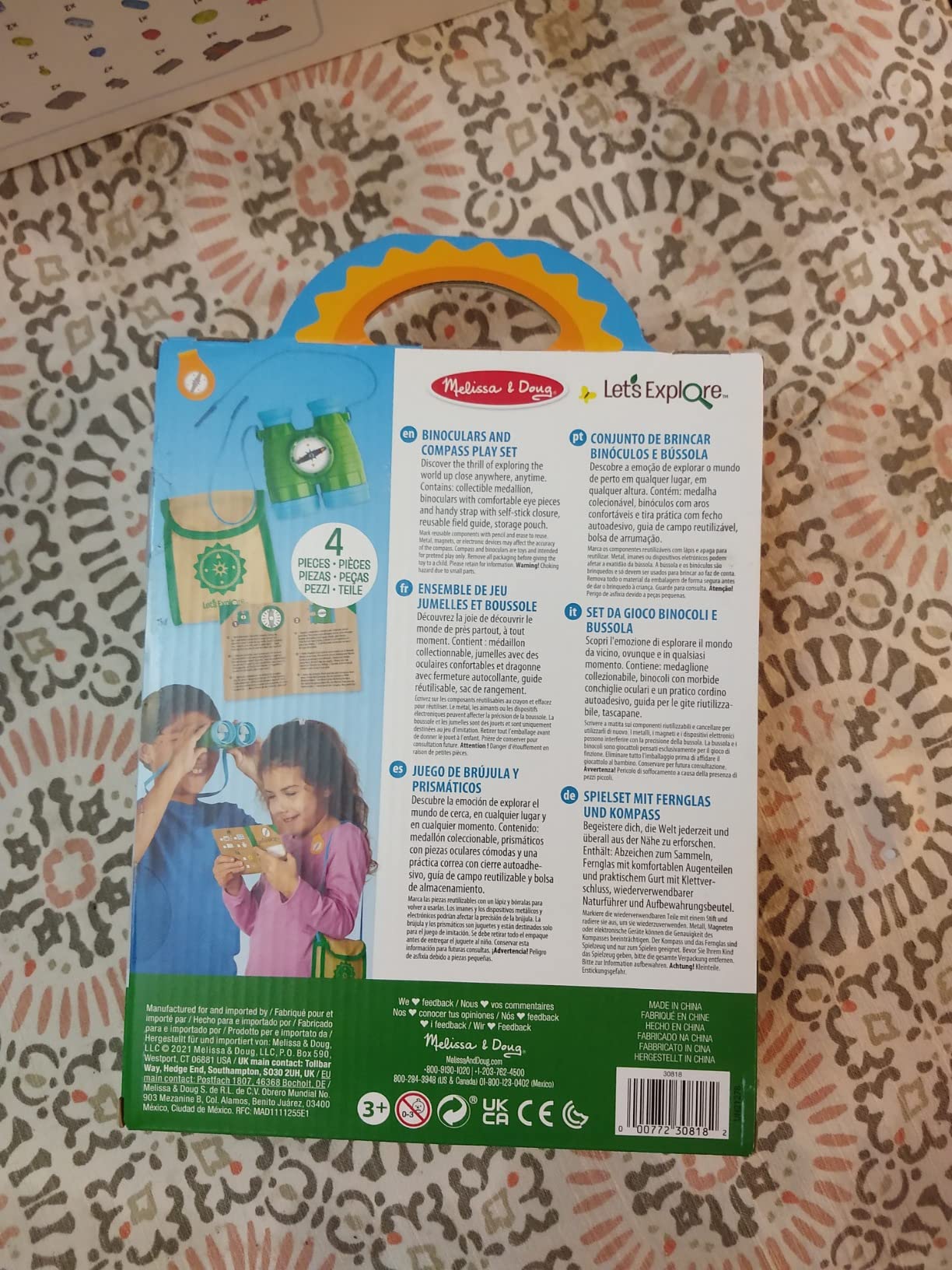 Melissa & Doug Let's Explore Binoculars & Compass Play Set customer photo 2