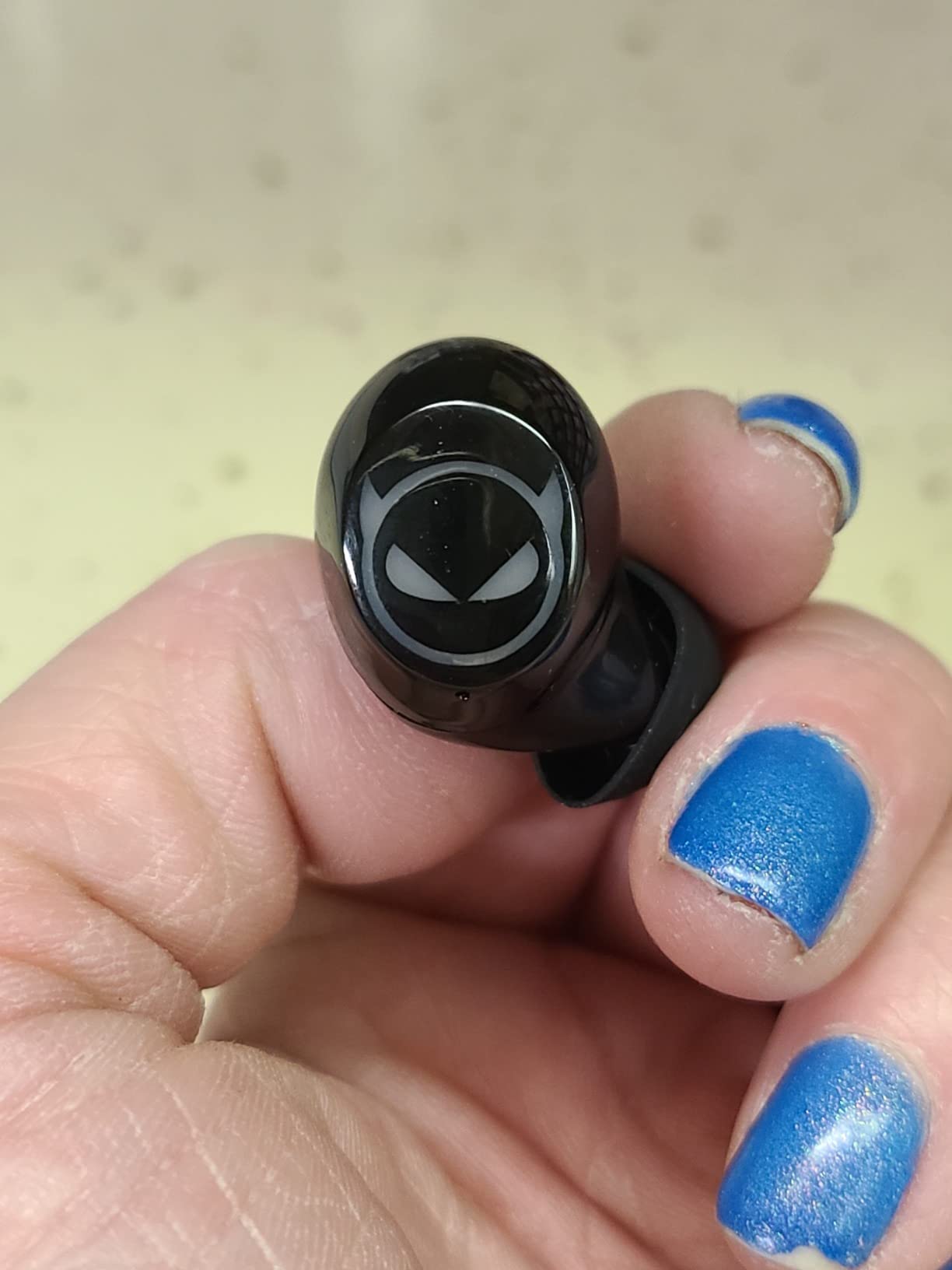 Kids Wireless Earbuds for Small Ears, Touch Control Headset in-Ear Wireless Headphones, Bluetooth 5.3 Noise Reduction Earphones with Blinking Eyes Charging Case customer photo 1