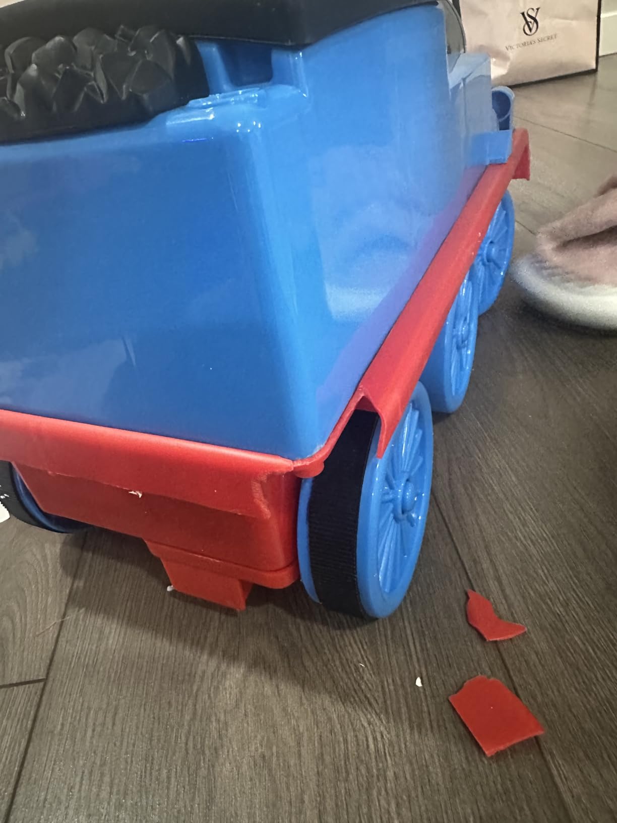 3-in-1 Ride On Train and 16pcs Curved Tracks, 6V Electric Ride On Toy Train customer photo 1