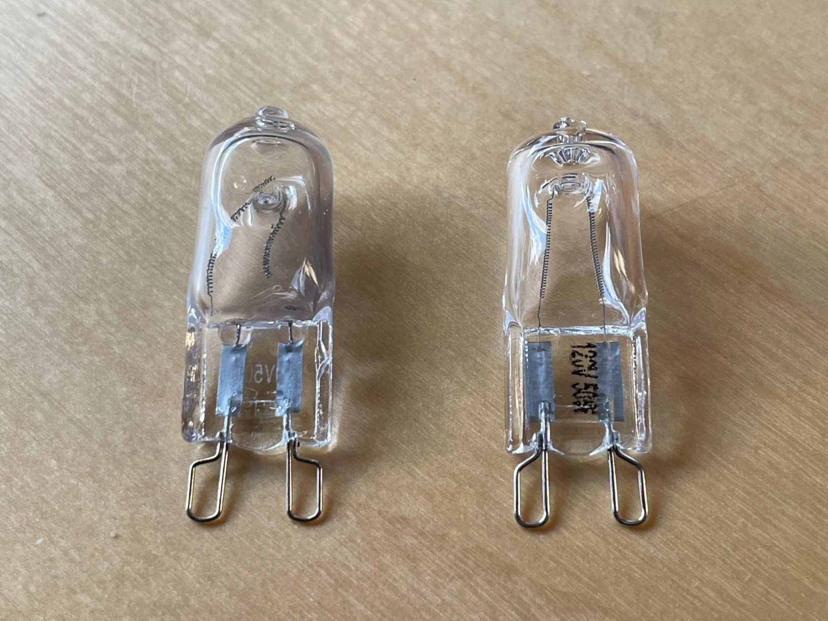 Briignite G9 Heat Lamp Bulbs for Reptile Mini Reptile Light Warm 50W 2 Pack customer photo 1