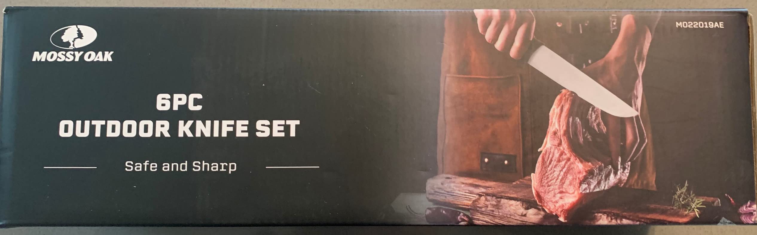 Mossy Oak 6-Piece Knife Set with Sharpening Steel & Roll Bag customer photo 2