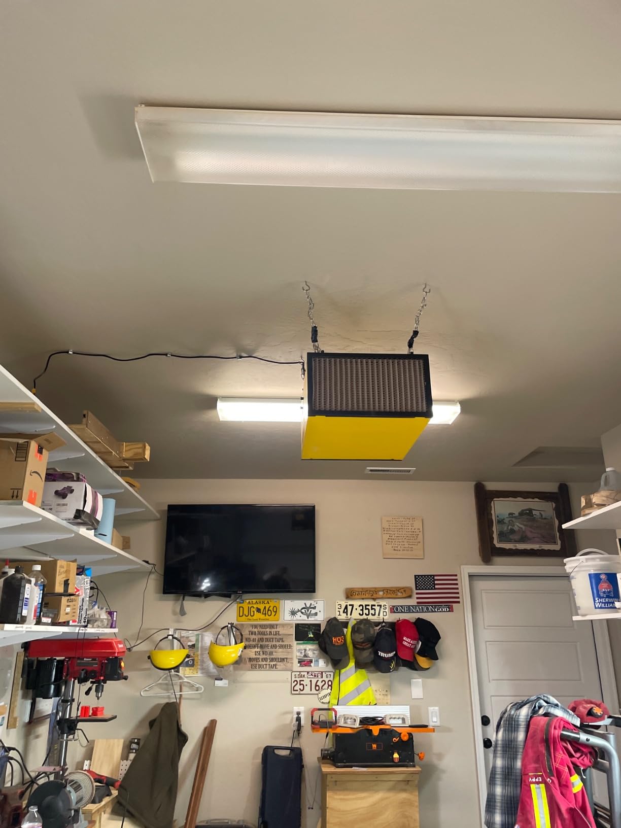 DEWALT Air Filtration System Dust Collector for Woodworking DWXAF101 customer photo 1