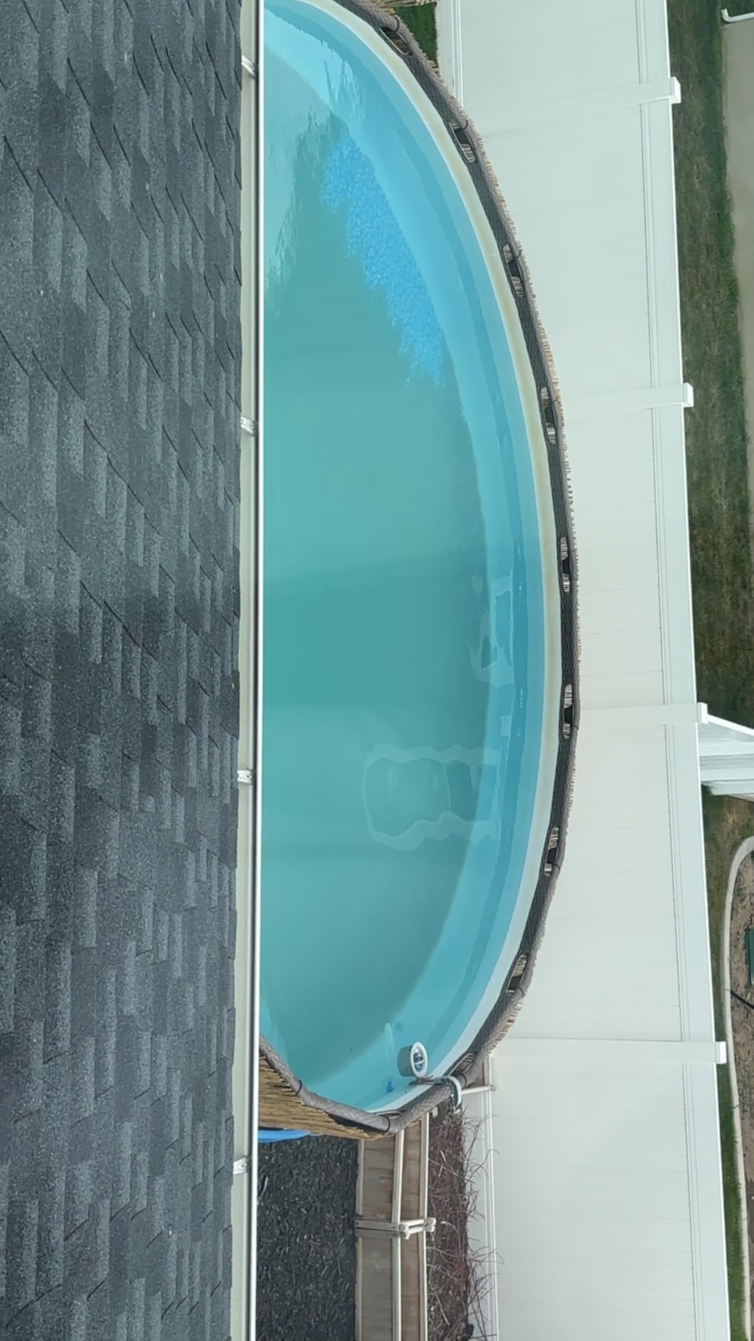 POOLWHALE Above Ground Pool Vacuum with Hose, 1-1/2 In x 24-Feet customer photo 1