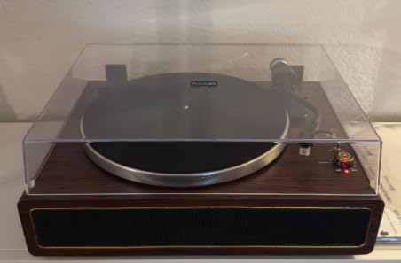 Seasonlife® All-in-One Record Player with 4 Speakers & Bluetooth, Brown customer photo 2
