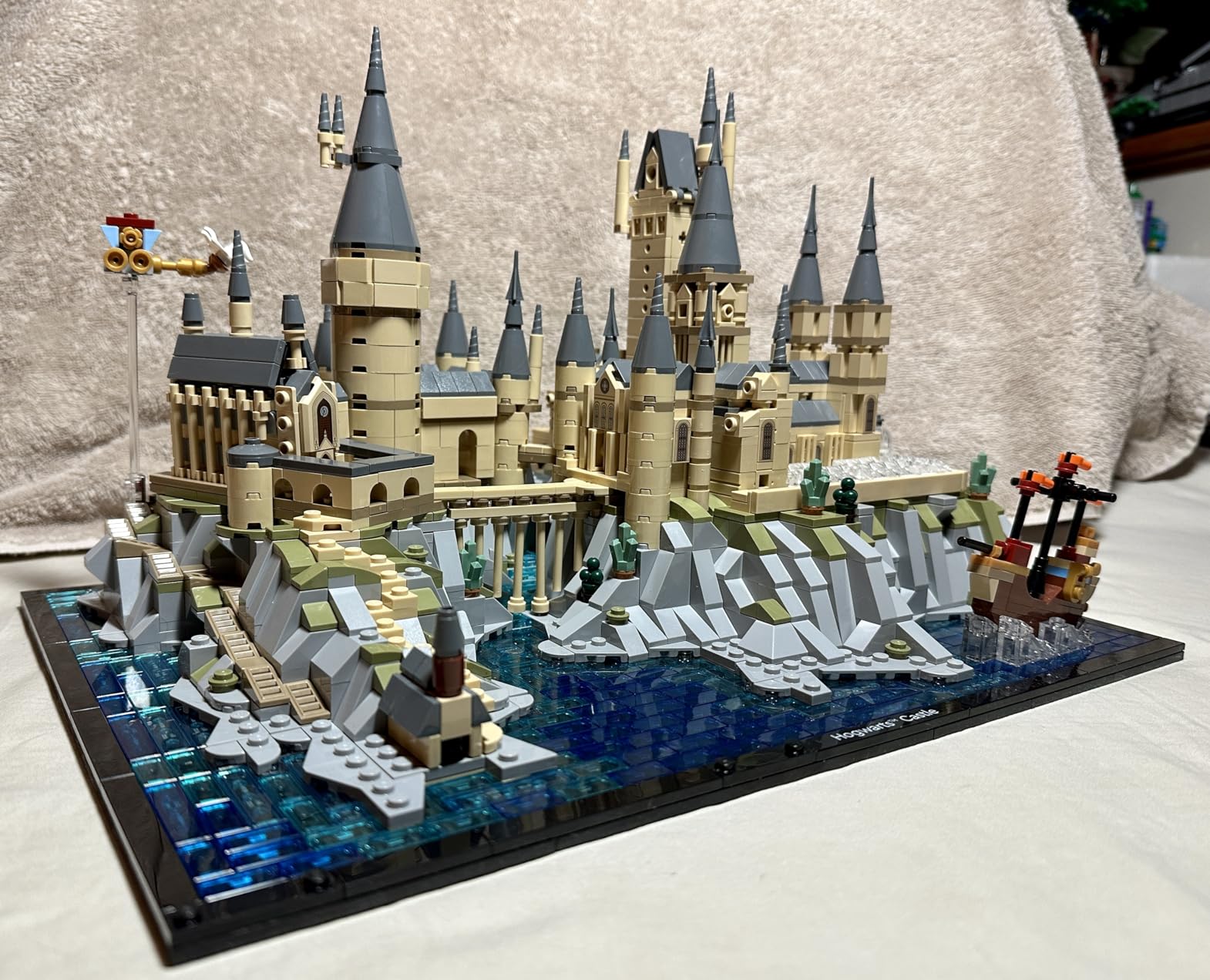 LEGO Harry Potter Hogwarts Castle and Grounds 76419 Building Set, Gift Idea for Adults, Buildable Display Model, Collectible Harry Potter Playset, Recreate Iconic Scenes from the Wizarding World customer photo 1