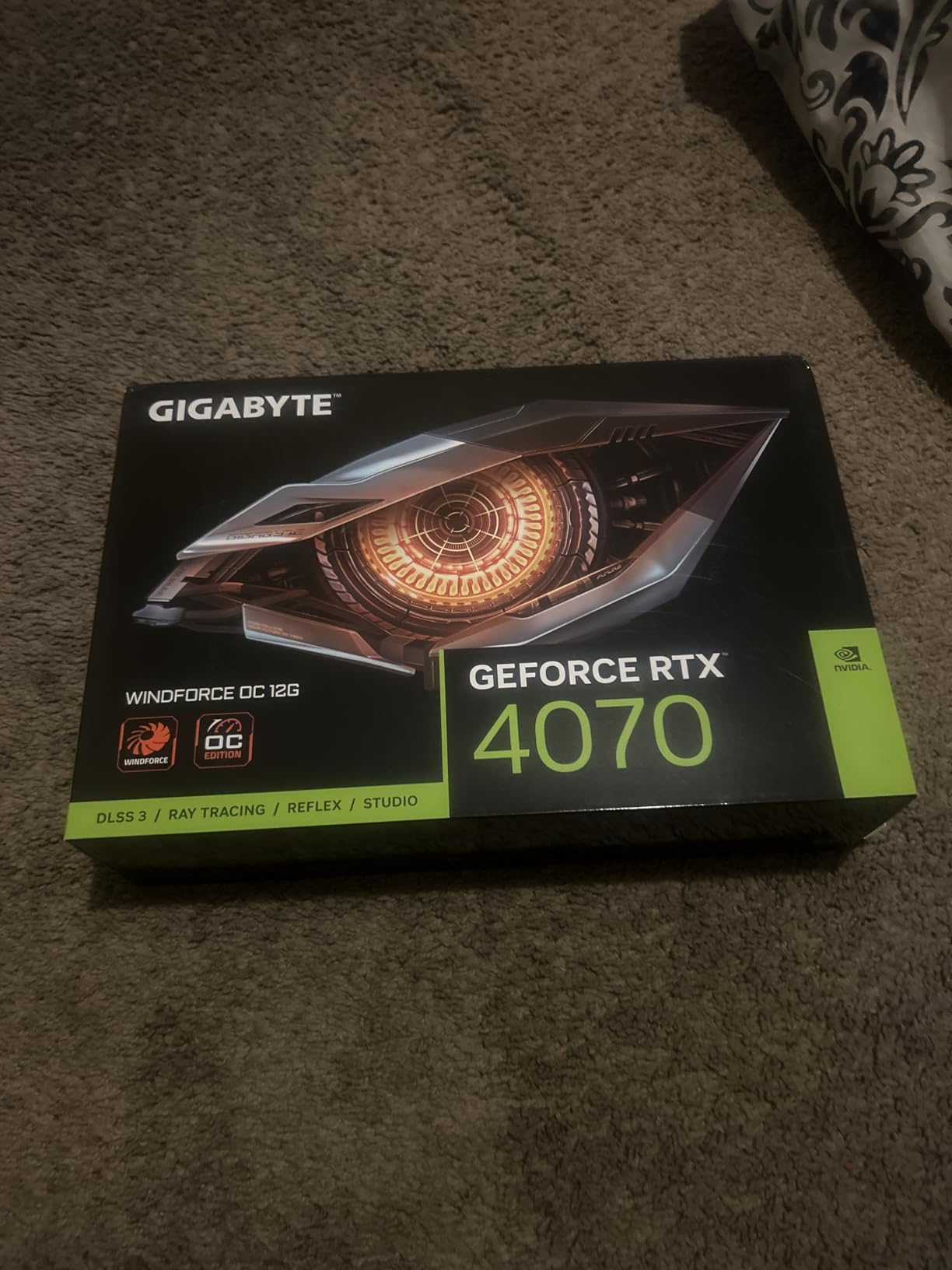GIGABYTE RTX 4070 WINDFORCE OC customer photo 2