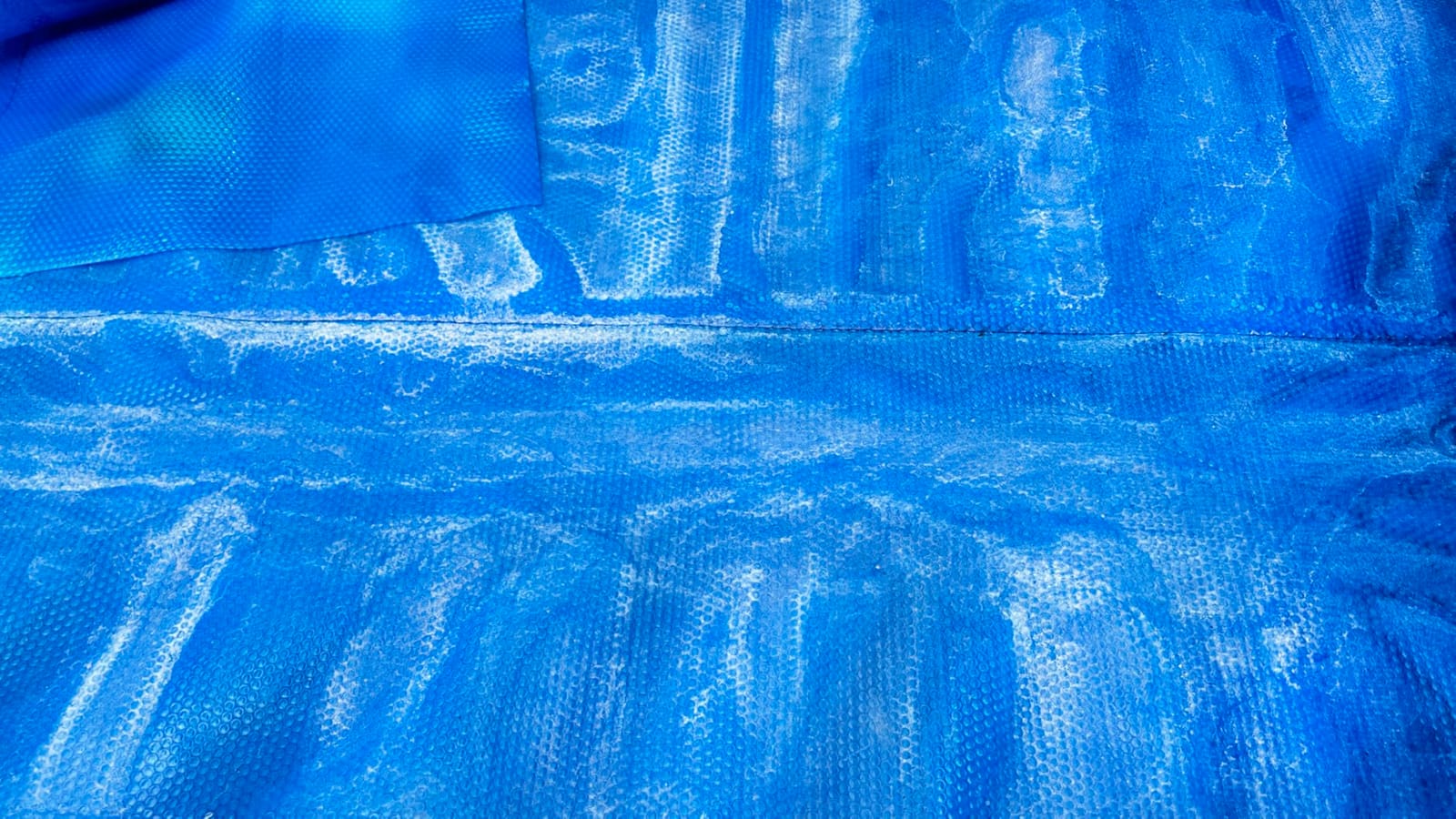 BigXwell Heavy-Duty Solar Pool Cover 16x32ft - 16Mil Blue customer photo 1