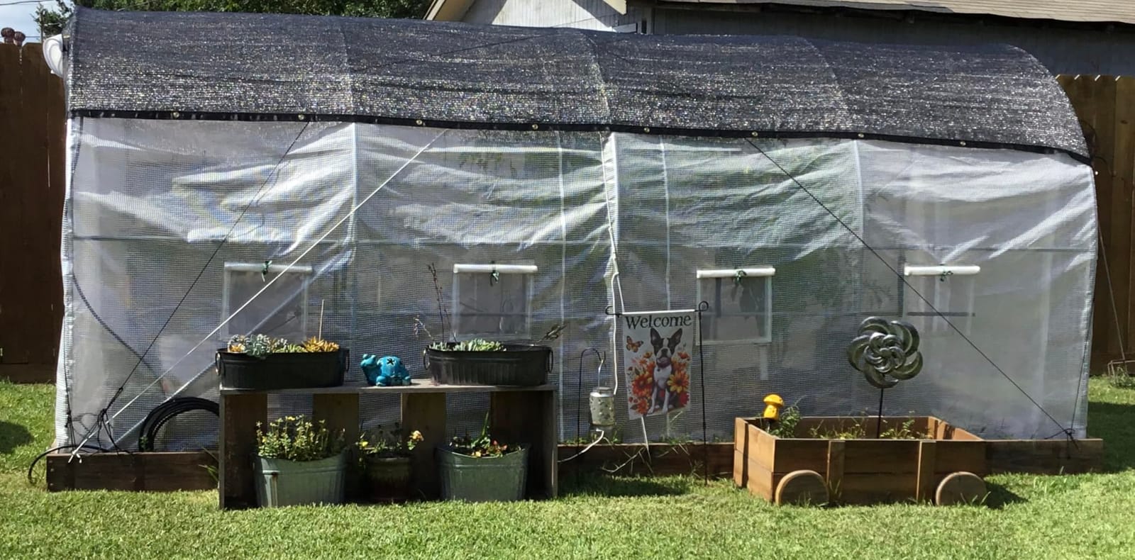KING BIRD Premium 15x7x7 FT Greenhouse for Outdoors, Large Heavy Duty customer photo 1
