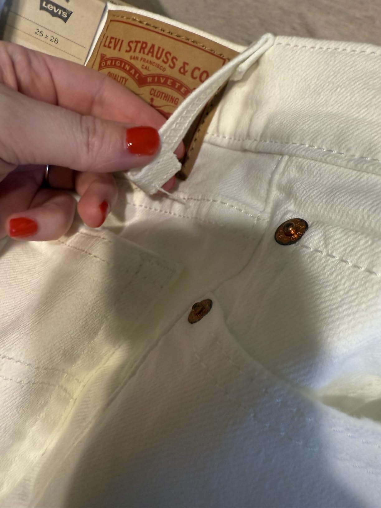 Levi's Wedgie Straight customer photo 2