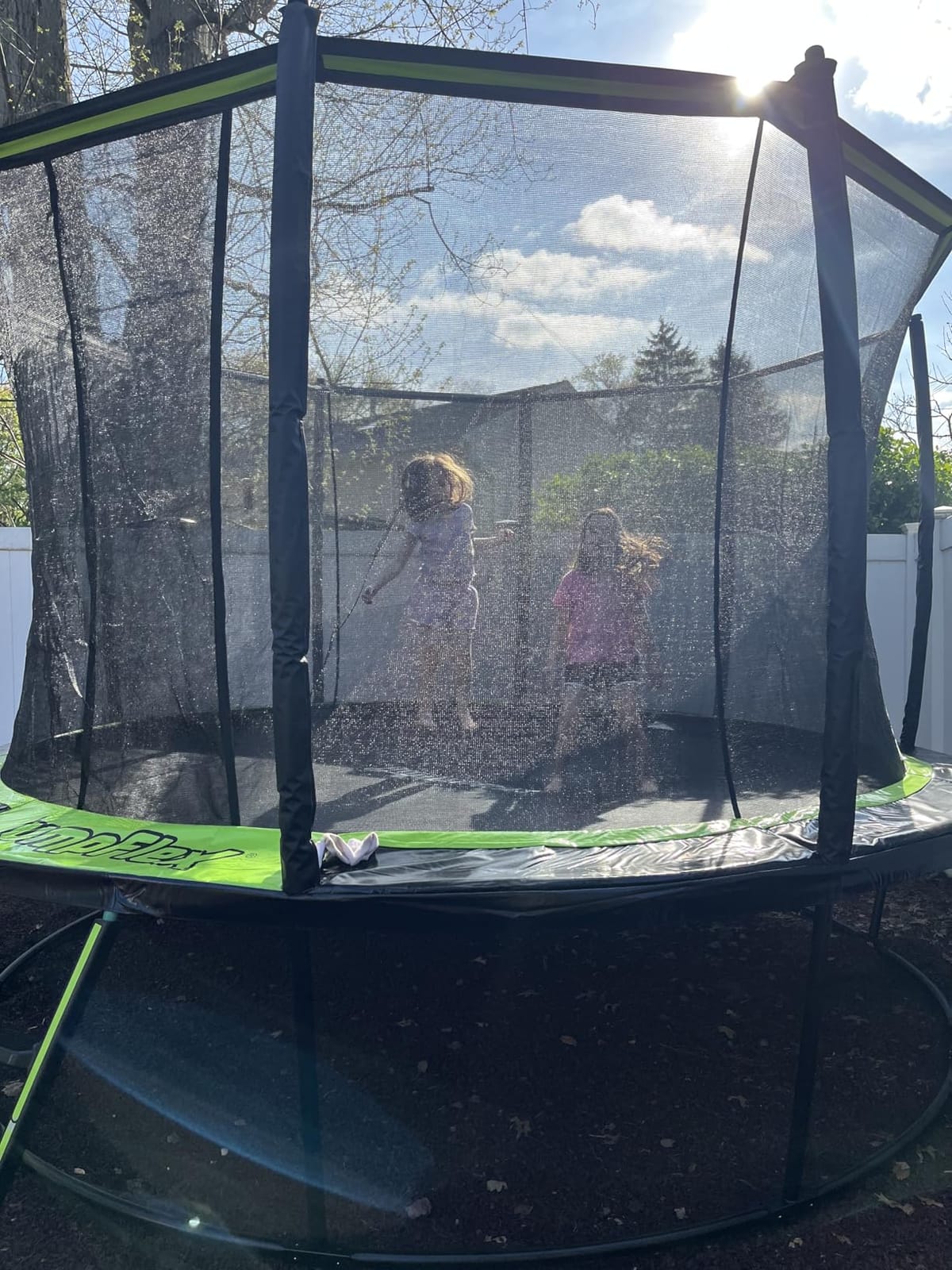 Jumpflex Hero Trampoline, Outdoor 10 FT, 12 FT, 14 FT, 15 FT Round Bouncer with Safety Net, Optional Accessories, Ladder customer photo 2