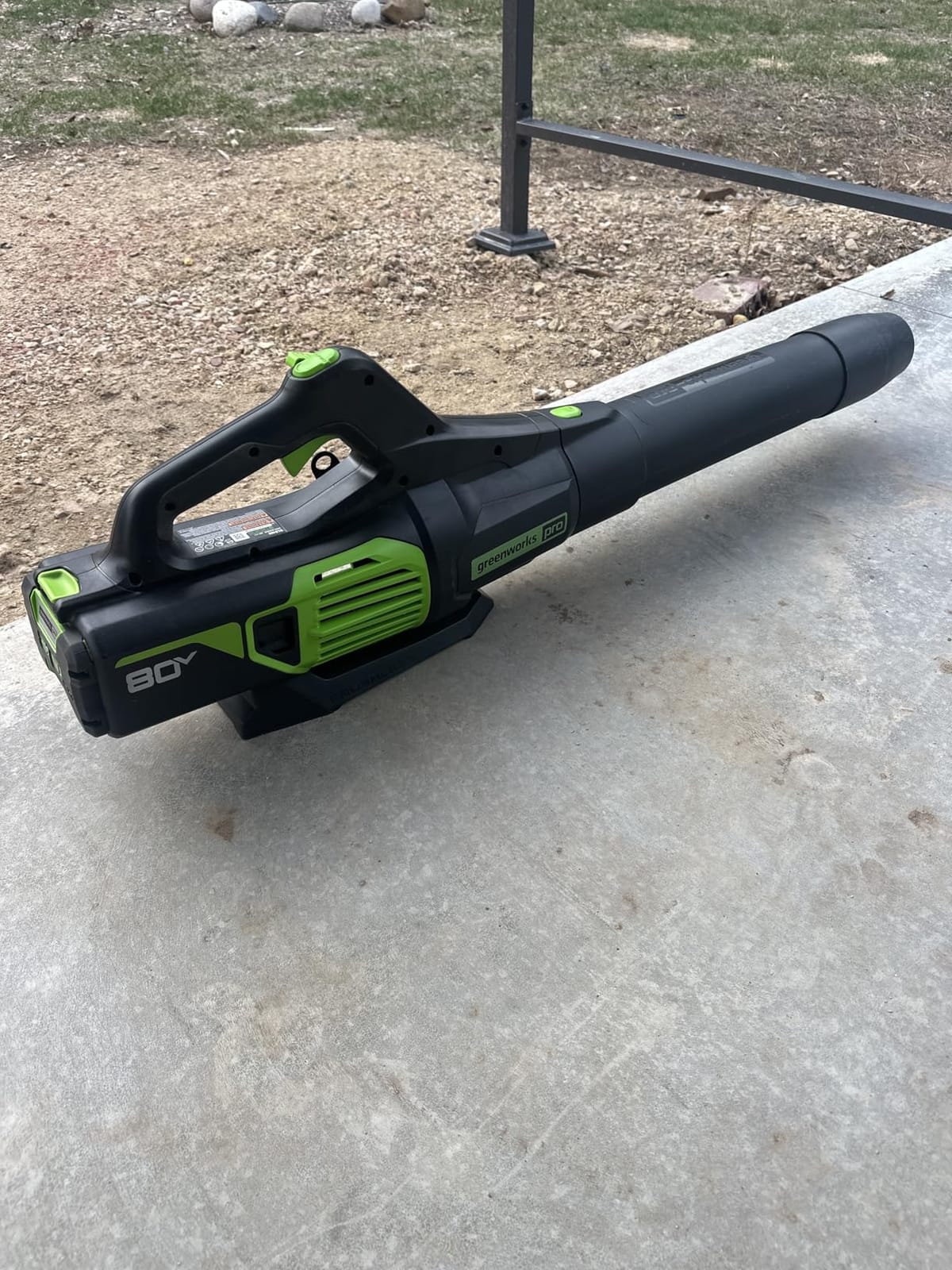 Greenworks 80V Backpack Leaf Blower, 750 CFM, 4.0 Ah Battery and Charger customer photo 2