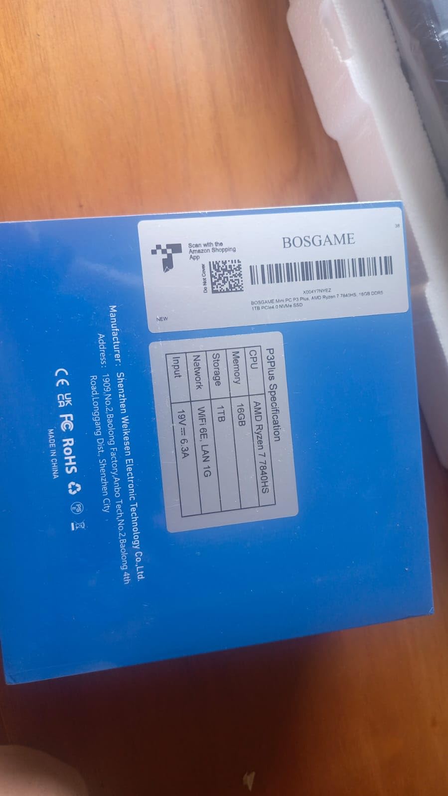 BOSGAME P3 Lite customer photo 1