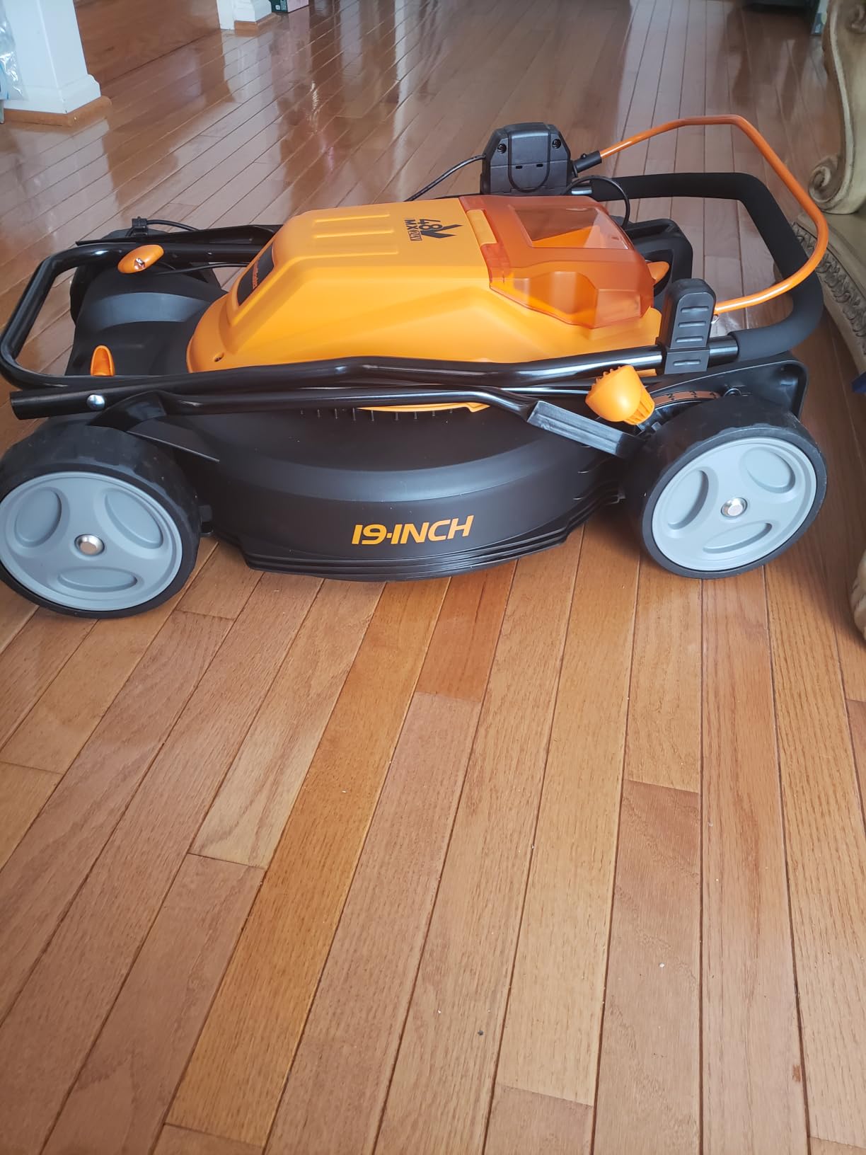 LawnMaster 48V MAX 19-inch Brushless Cordless Lawn Mower, CLMF4819X customer photo 2