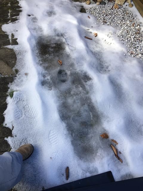 Baquler 1 Piece 13In x 25Ft Heated Snow Melting Mat for Roof, Driveways, and Walkways – Waterproof, Anti-Slip, Energy Efficient, Outdoor Electric Snow Removal Mat customer photo 1