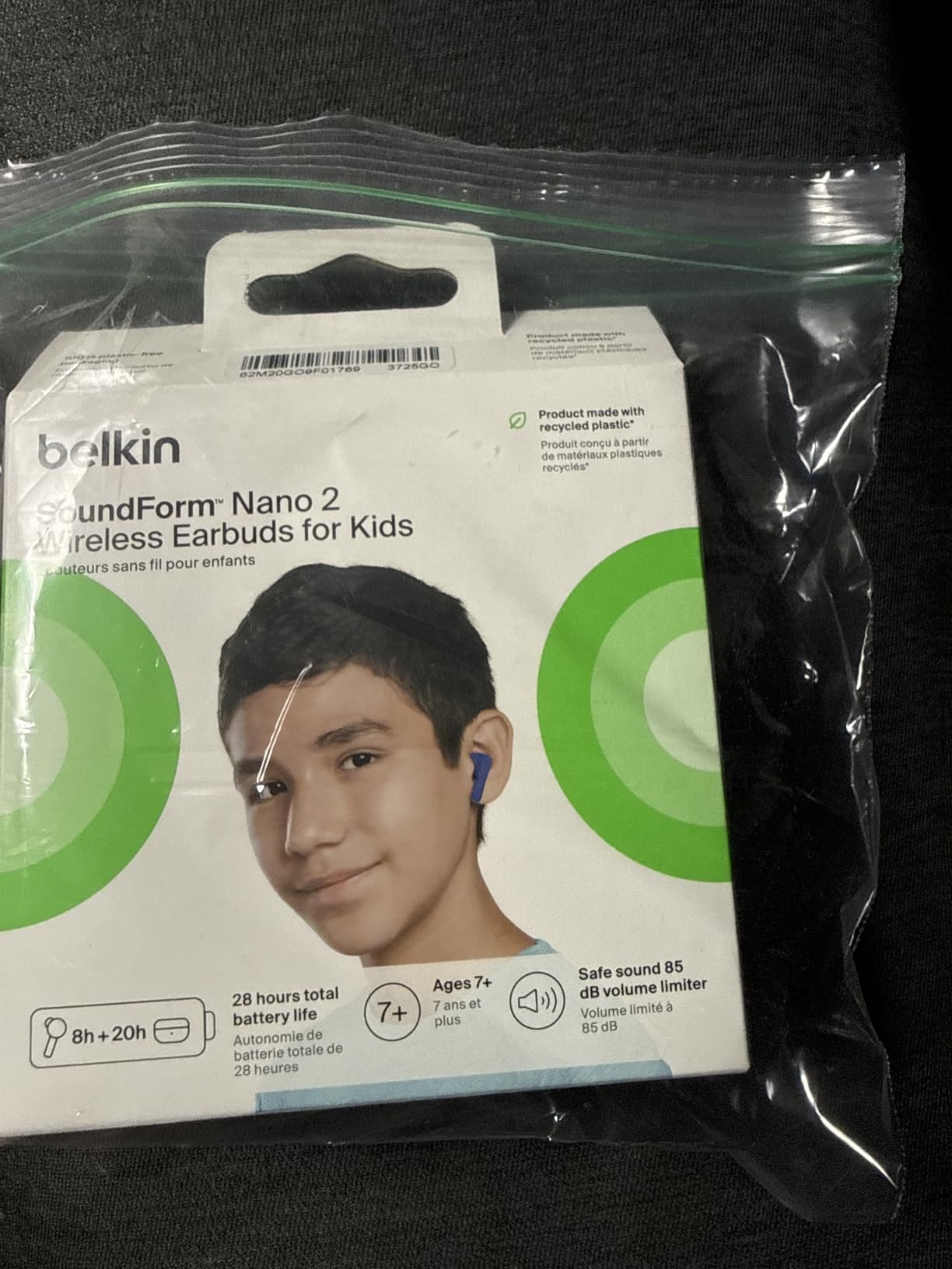 Belkin SoundForm Nano 2 Kids True Wireless Earbuds customer photo 1
