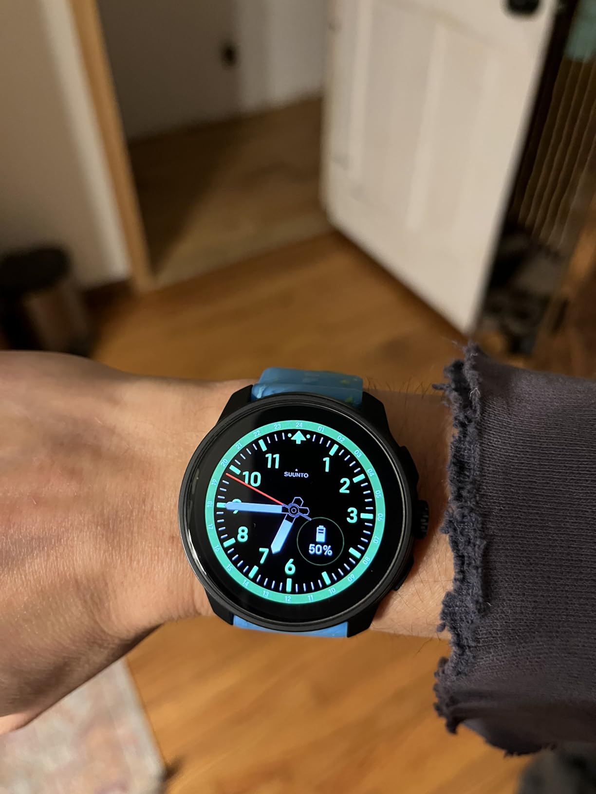 SUUNTO Race S GPS Sports Watch, 1.32” AMOLED 95+ Sports Modes, Powder Blue customer photo 2