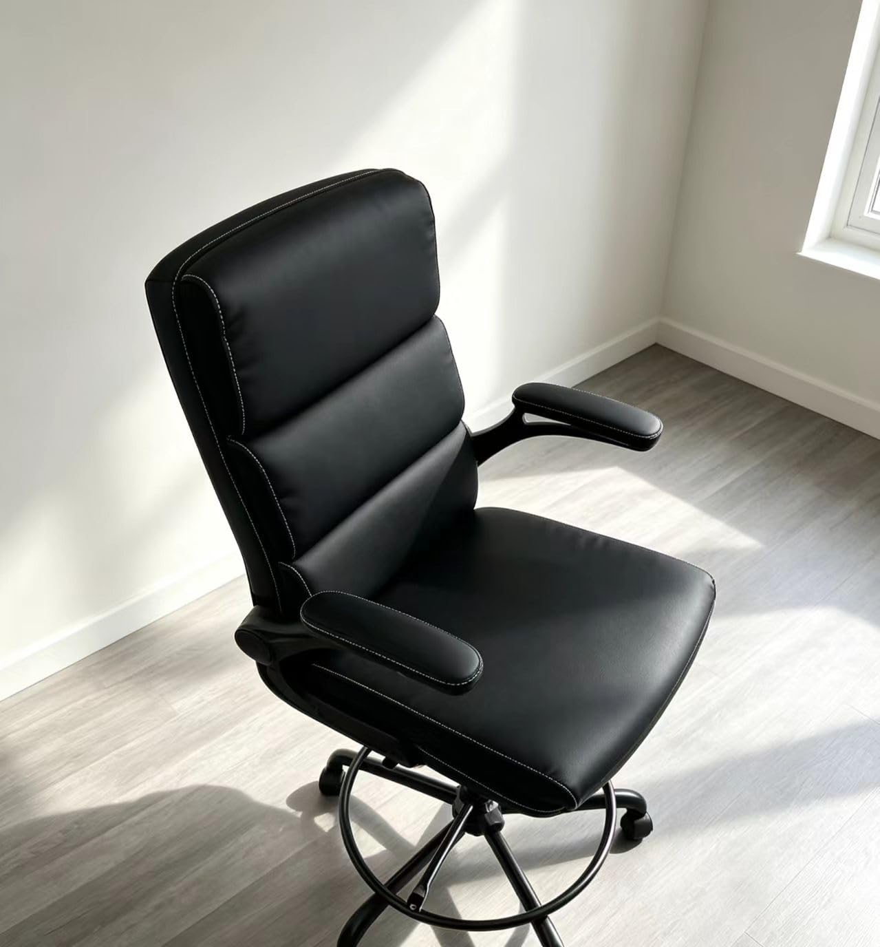 amseatec Tall Drafting Chair for Standing Desk,Executive Office Chair customer photo 2